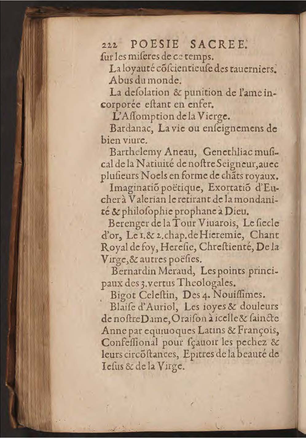 1602 - François Jacquin - Trésor des bons esprits français - BnF Arsenal