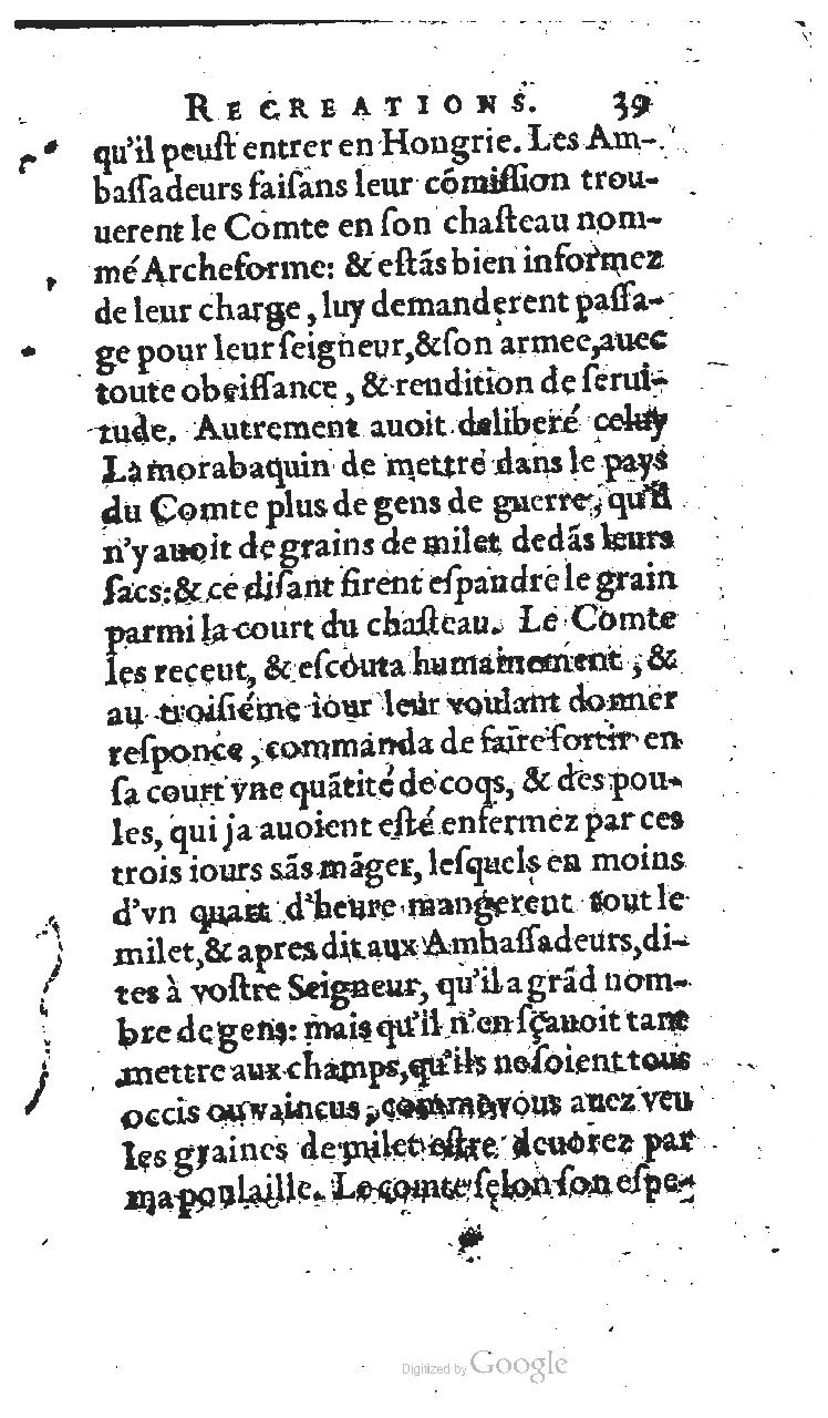 1627 - Jean Delamare - Trésor des récréations - BSB Munich