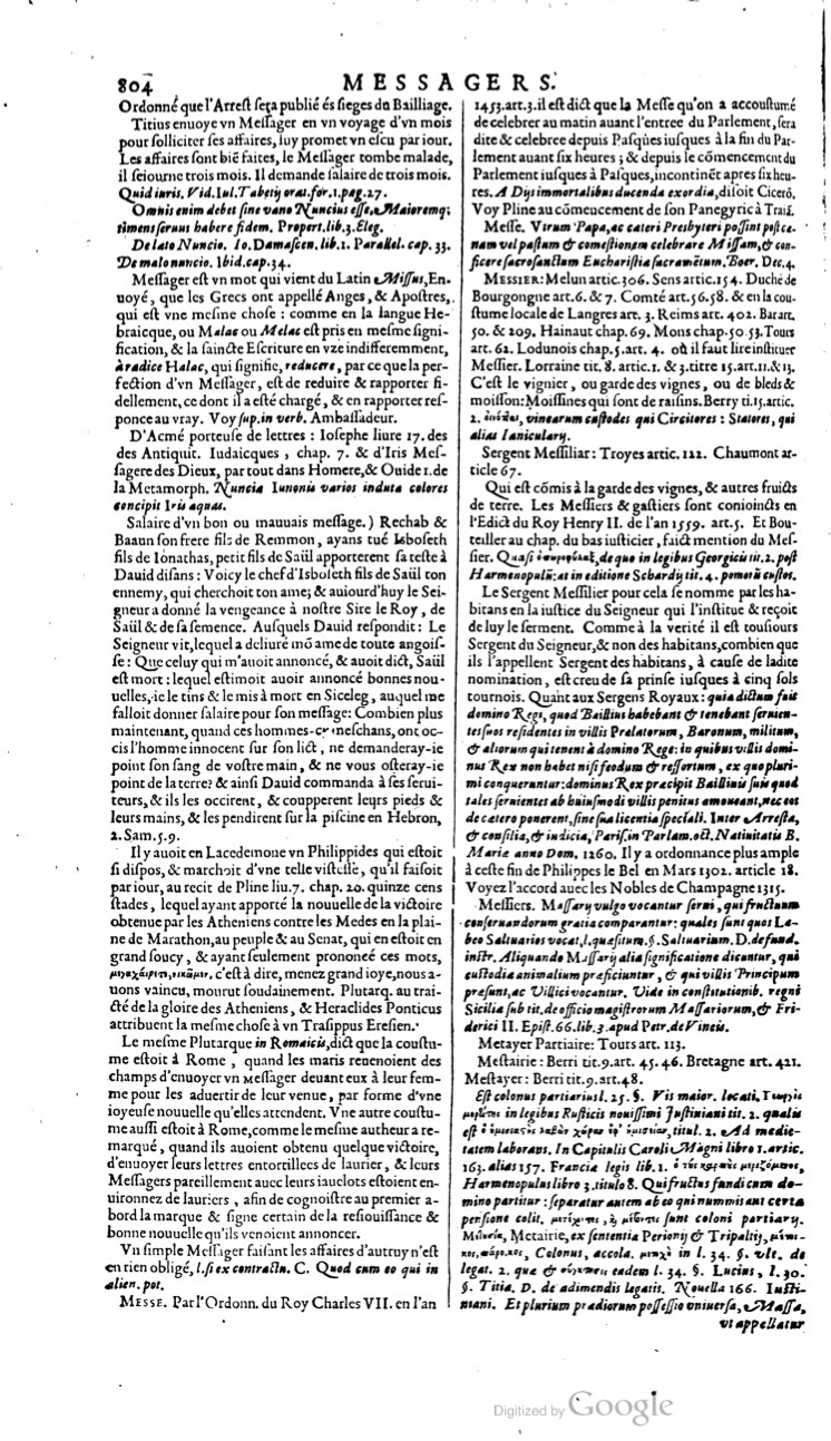 1629 - Veuve Nicolas Buon - Trésor du droit français (21754 T. 2) - BM Lyon