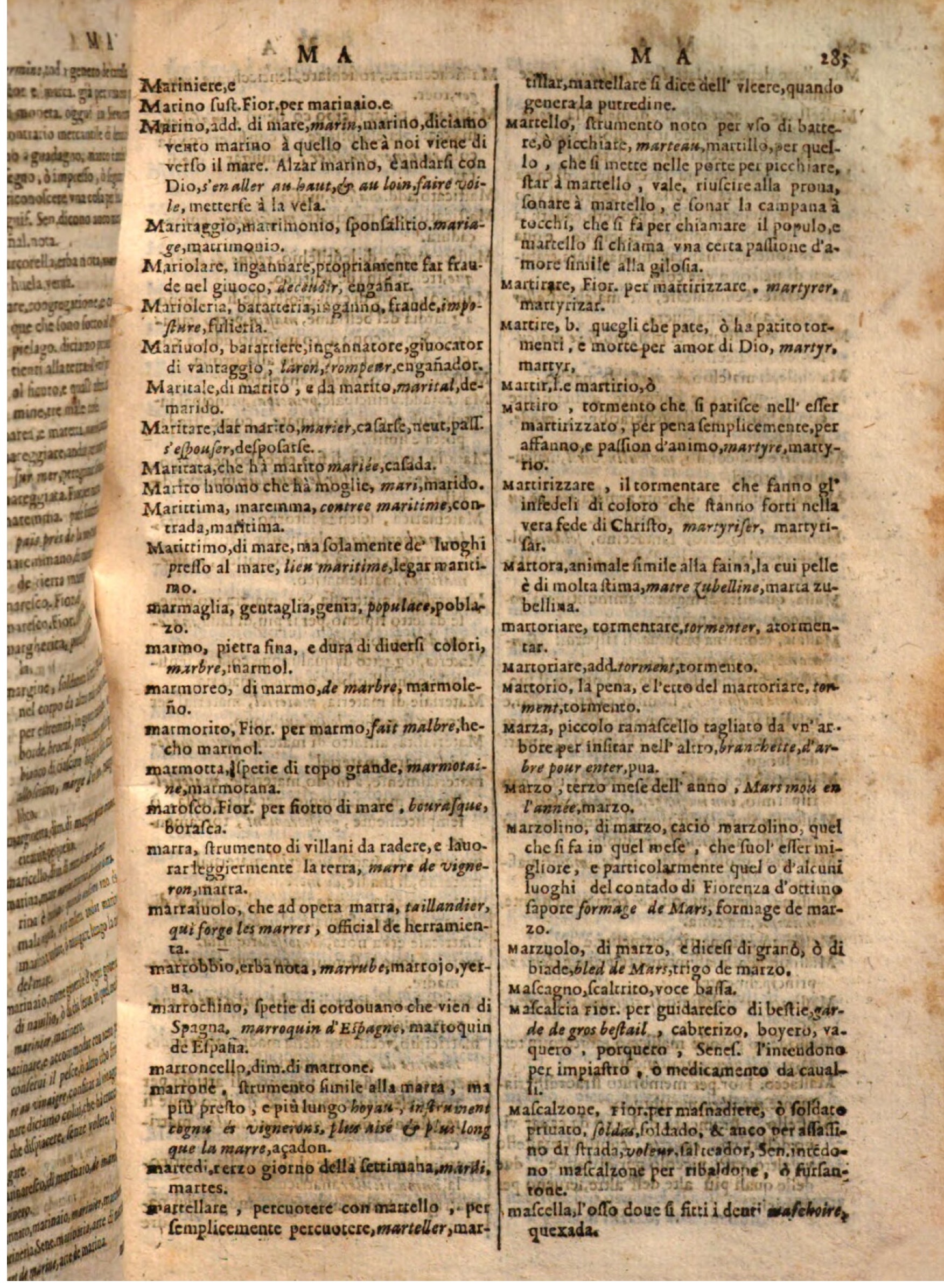 1644 - Jacques Crespin - Trésor des trois langues - Passau 1644 - Jacques Crespin - Trésor des trois langues - Passau