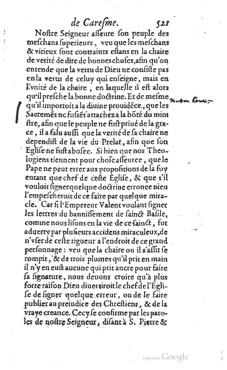 1607 - Nicolas Du Fossé - Trésor quadragésimal - T 01 - BM Lyon