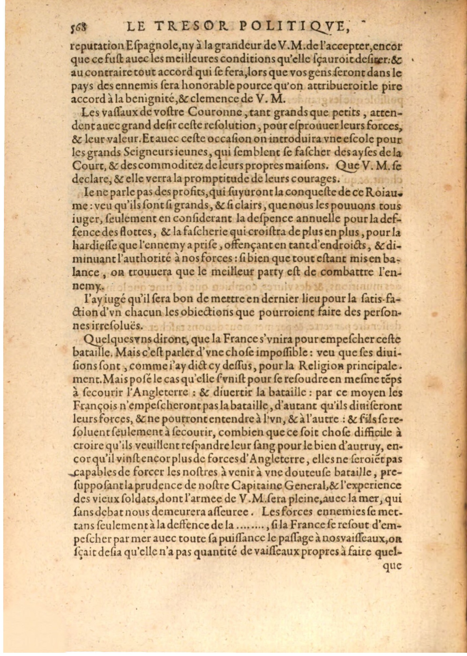 1608 - Nicolas Du Fossé - Trésor politique - BSB Munich