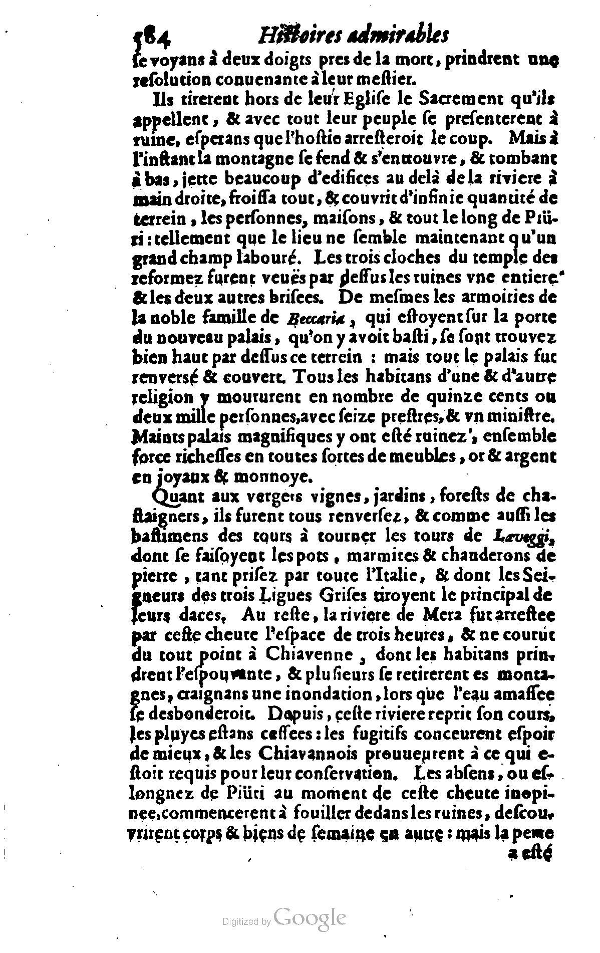 1628 - Jacques Crespin - Trésor d’histoires admirables et mémorables - BSB Munich