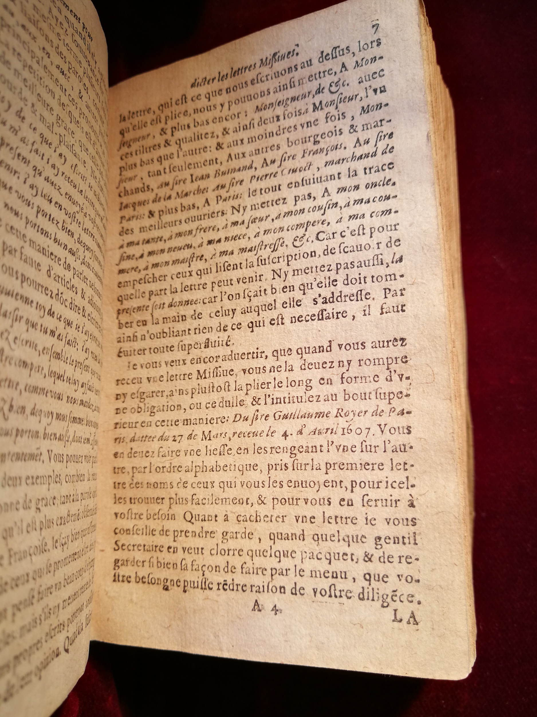1630 - Martin Bogart - Secrétaire des secretaires ou le Trésor de la plume française - BM Amiens 1630 - Martin Bogart - Secrétaire des secretaires ou le Trésor de la plume française - BM Amiens