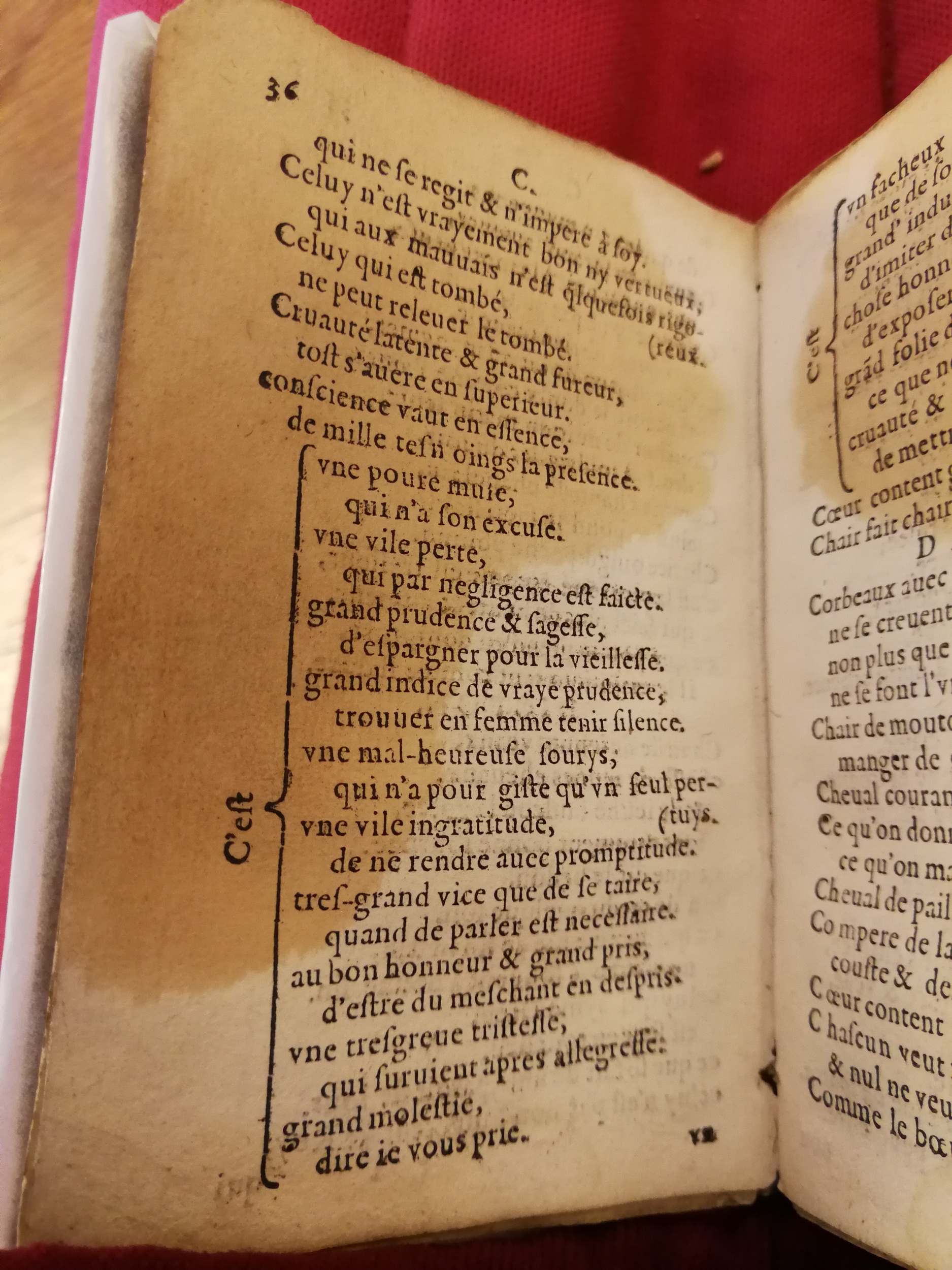1577 - Jean d’Ogerolles - Trésor de sentences dorées - Bibliothèque Sainte-Geneviève 1577 - Jean d’Ogerolles - Trésor de sentences dorées - Bibliothèque Sainte-Geneviève