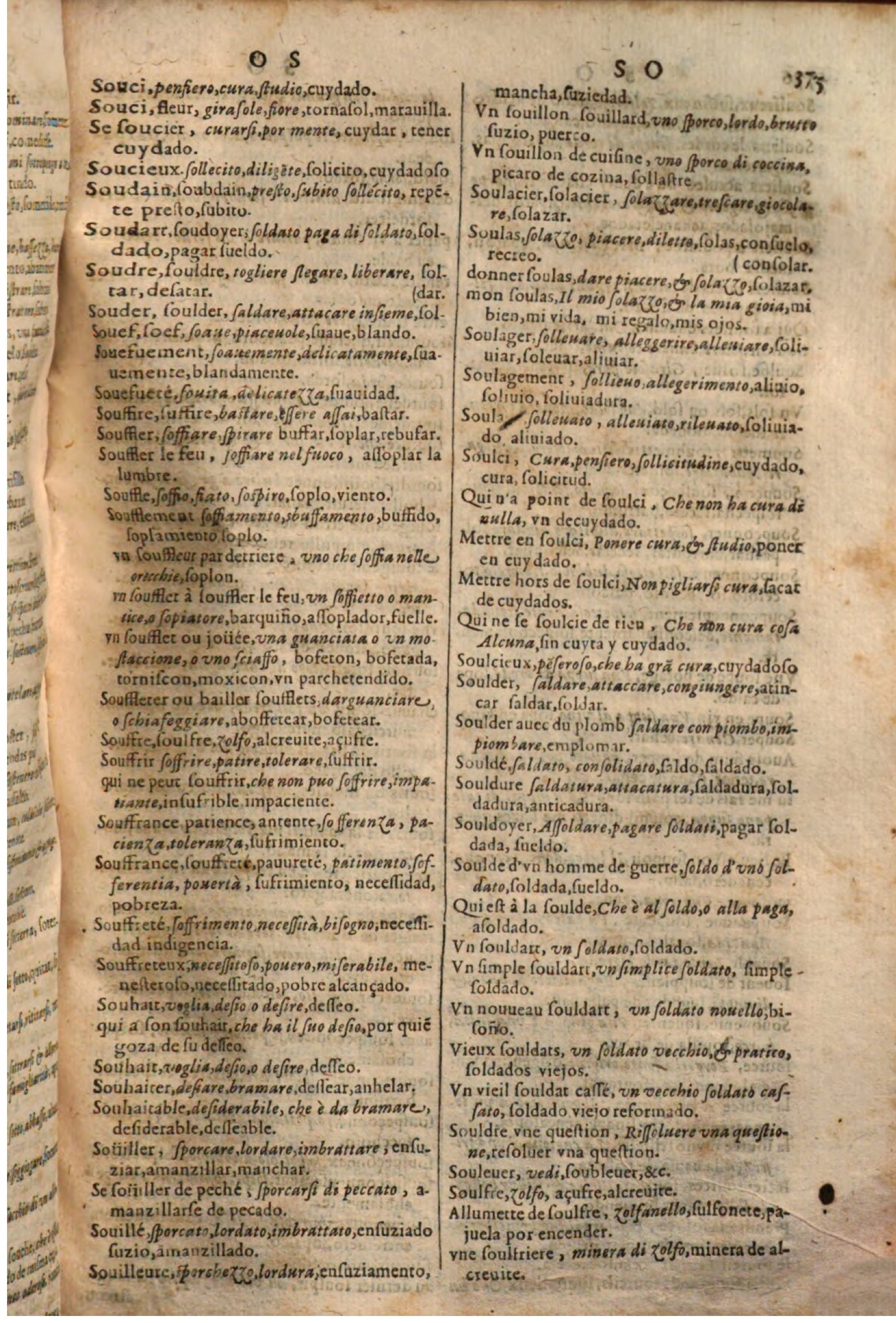 1644 - Jacques Crespin - Trésor des trois langues - Passau