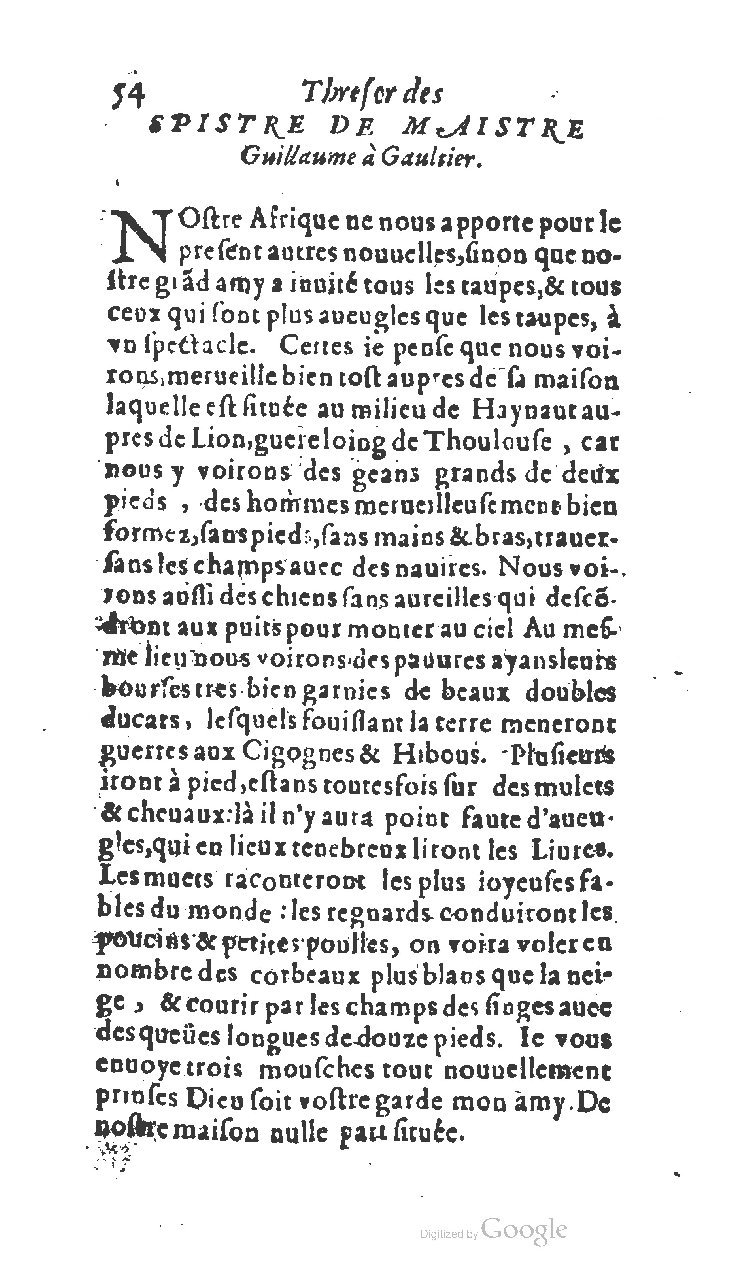 1611 - Jean Osmont - Trésor des récréations - BSB Munich