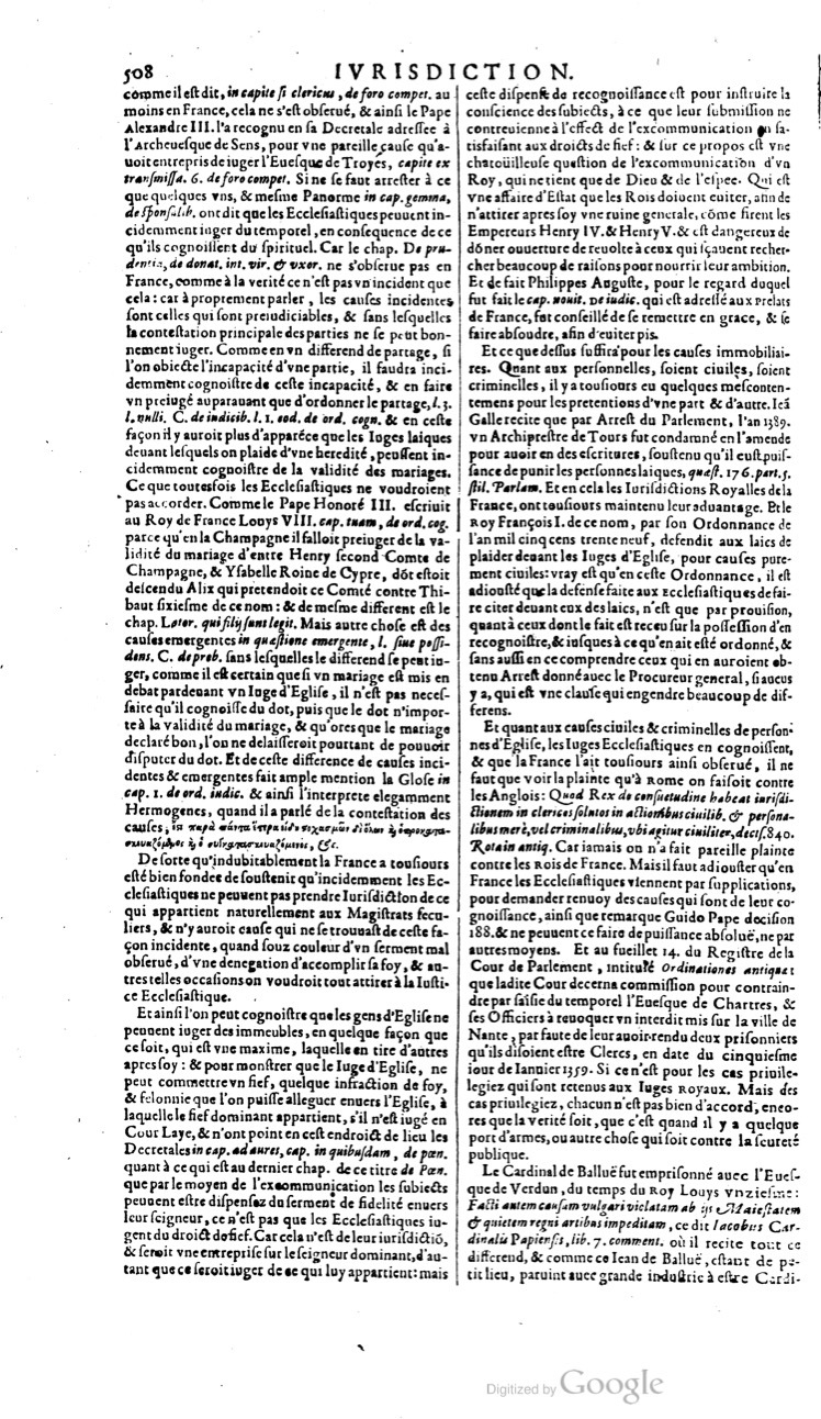 1629 - Veuve Nicolas Buon - Trésor du droit français (21754 T. 2) - BM Lyon