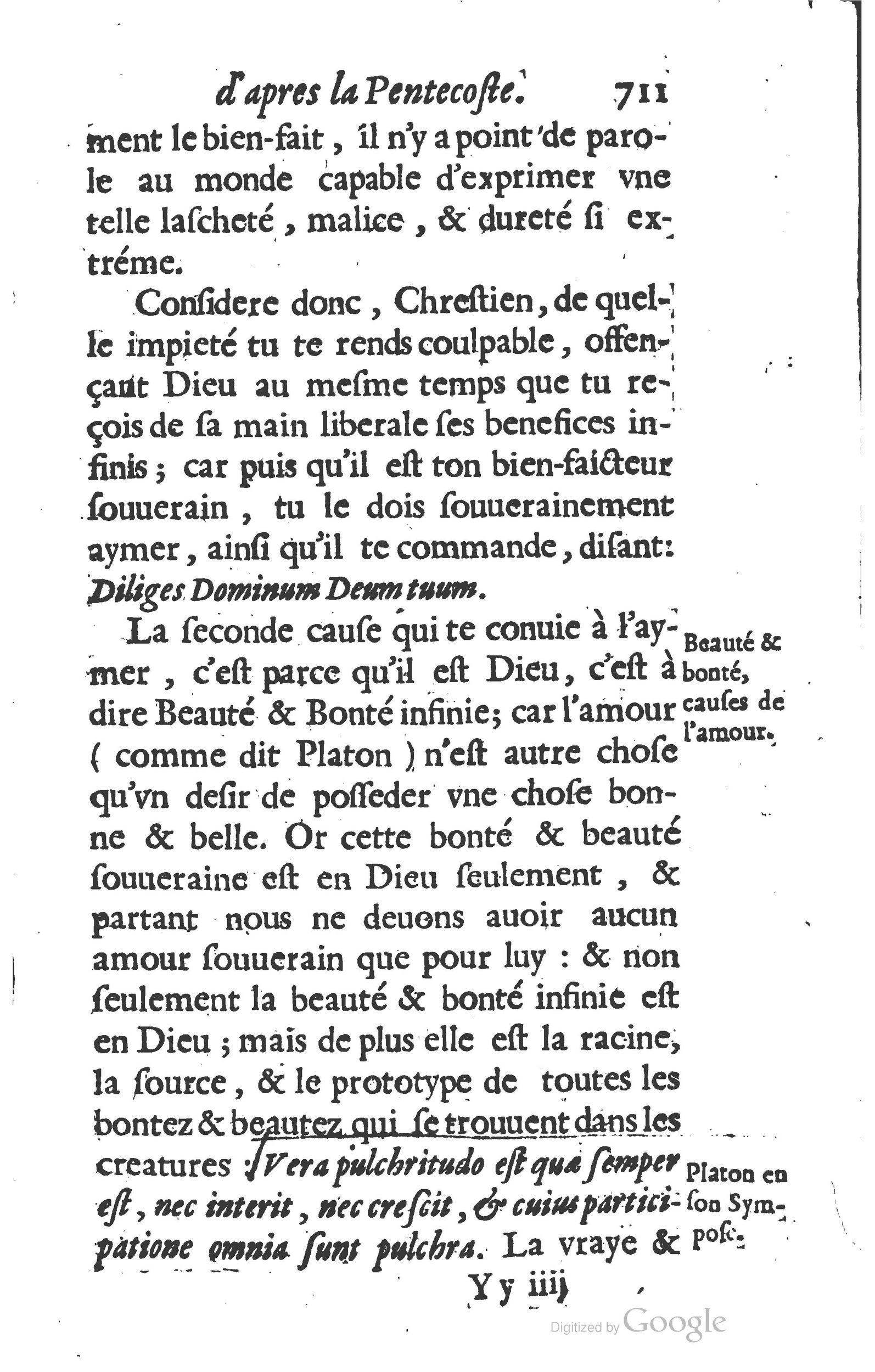 1629 - Manassés de Préaulx - Sermons ou Trésors de la piété chrétienne - BM Lyon