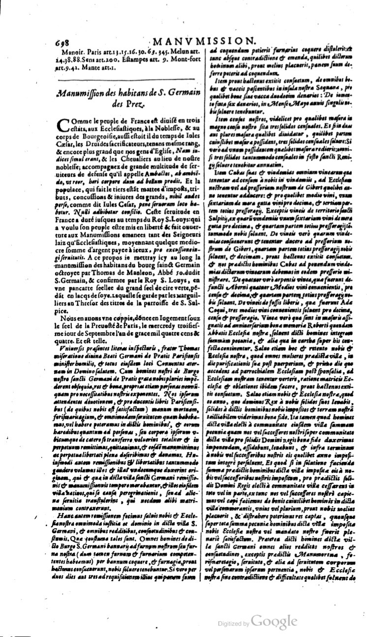 1629 - Veuve Nicolas Buon - Trésor du droit français (21754 T. 2) - BM Lyon