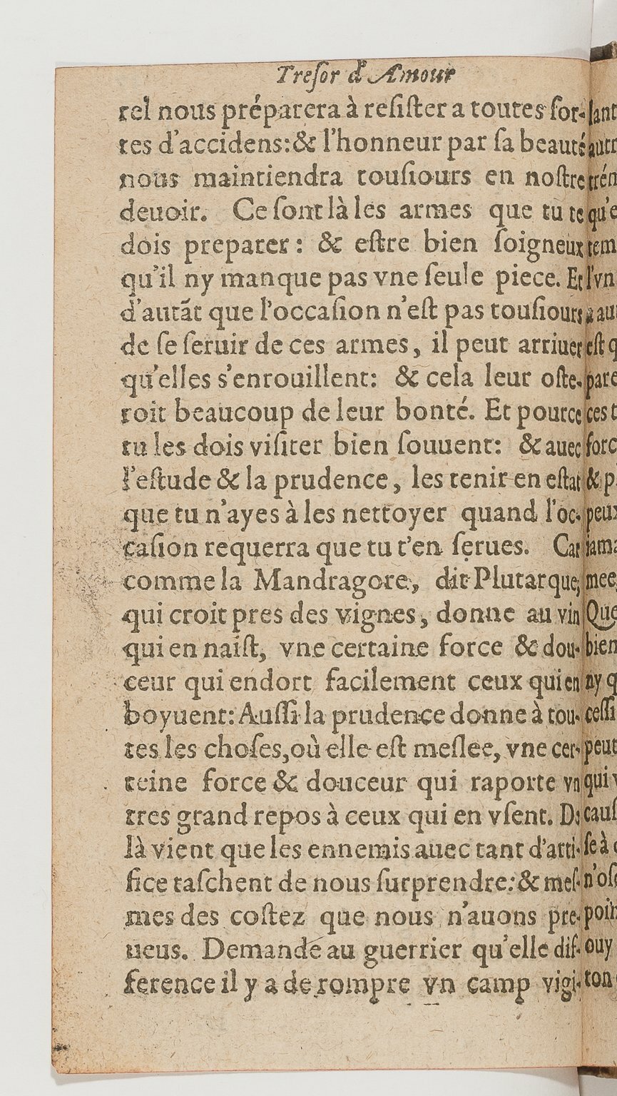 1600 - Nicolas Bonfons - Trésor d’amour - BnF Arsenal