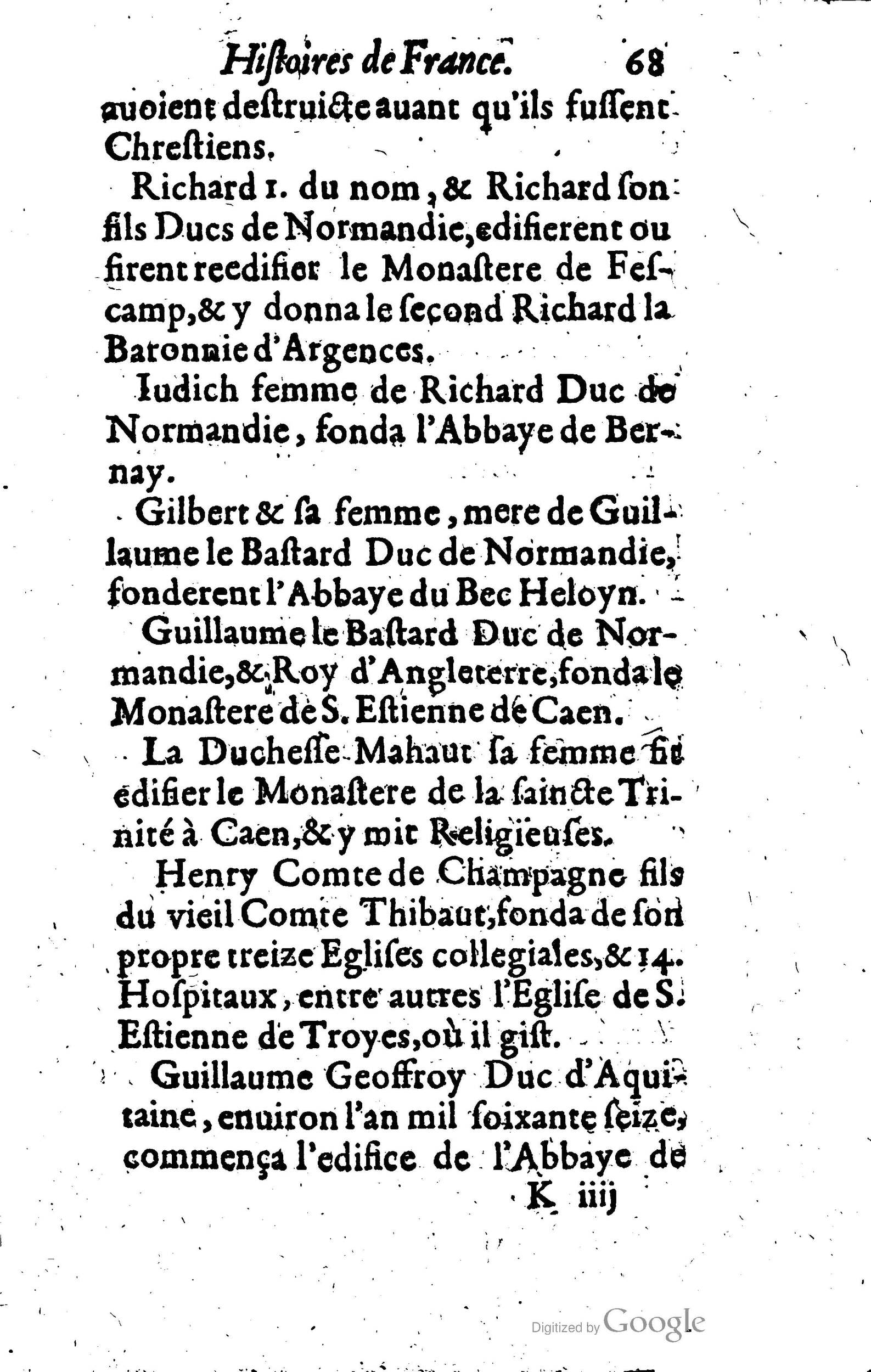 1619 - Jean Corrozet - Trésor des histoires de France - Anvers Musée Plantin-Moretus