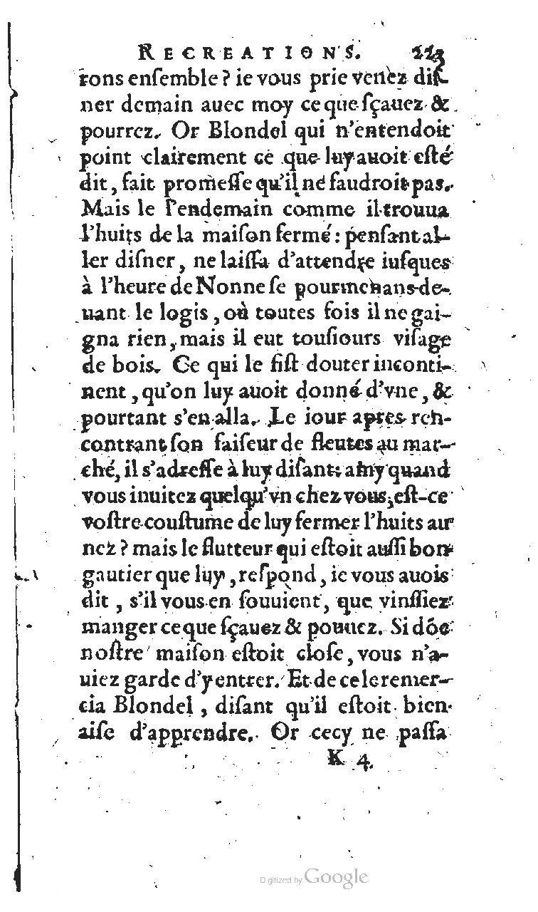 1627 - Jean Delamare - Trésor des récréations - BSB Munich