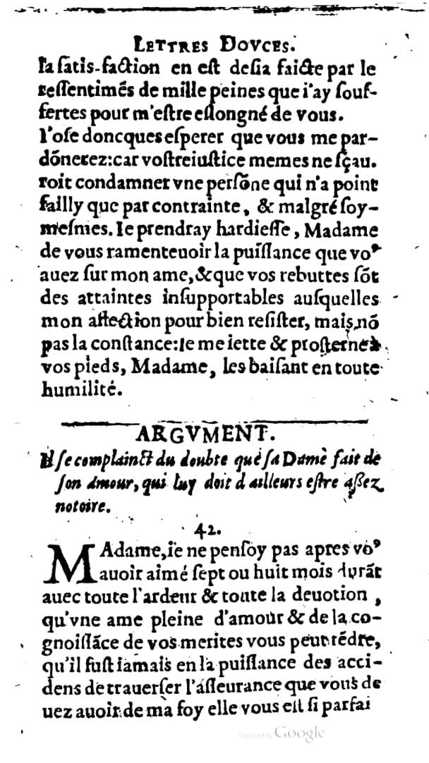 1624 - Nicolas Oudot - Trésor des lettres douces et amoureuses - BNC Florence
