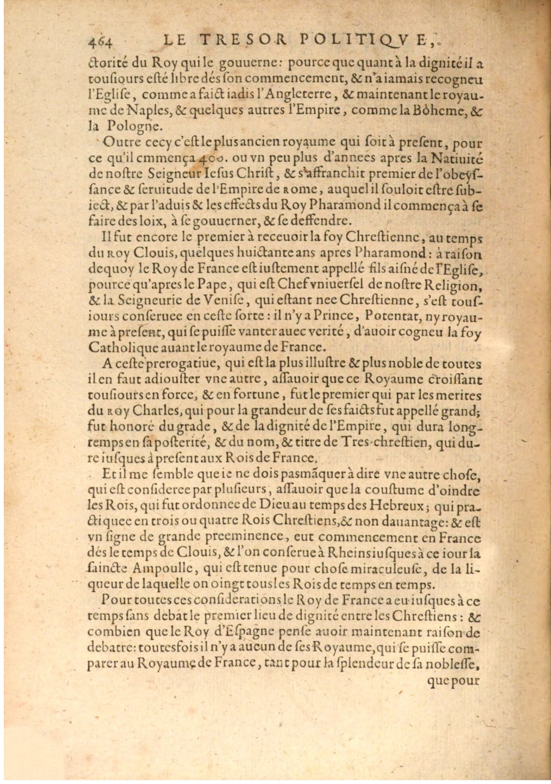 1608 - Nicolas Du Fossé - Trésor politique - BSB Munich