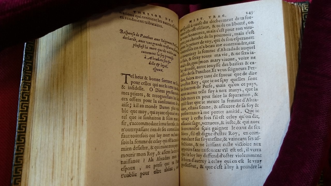 1581 - Pierre Le Voirier et Gervais Mallot - Trésor des histoires tragiques - BnF Richelieu