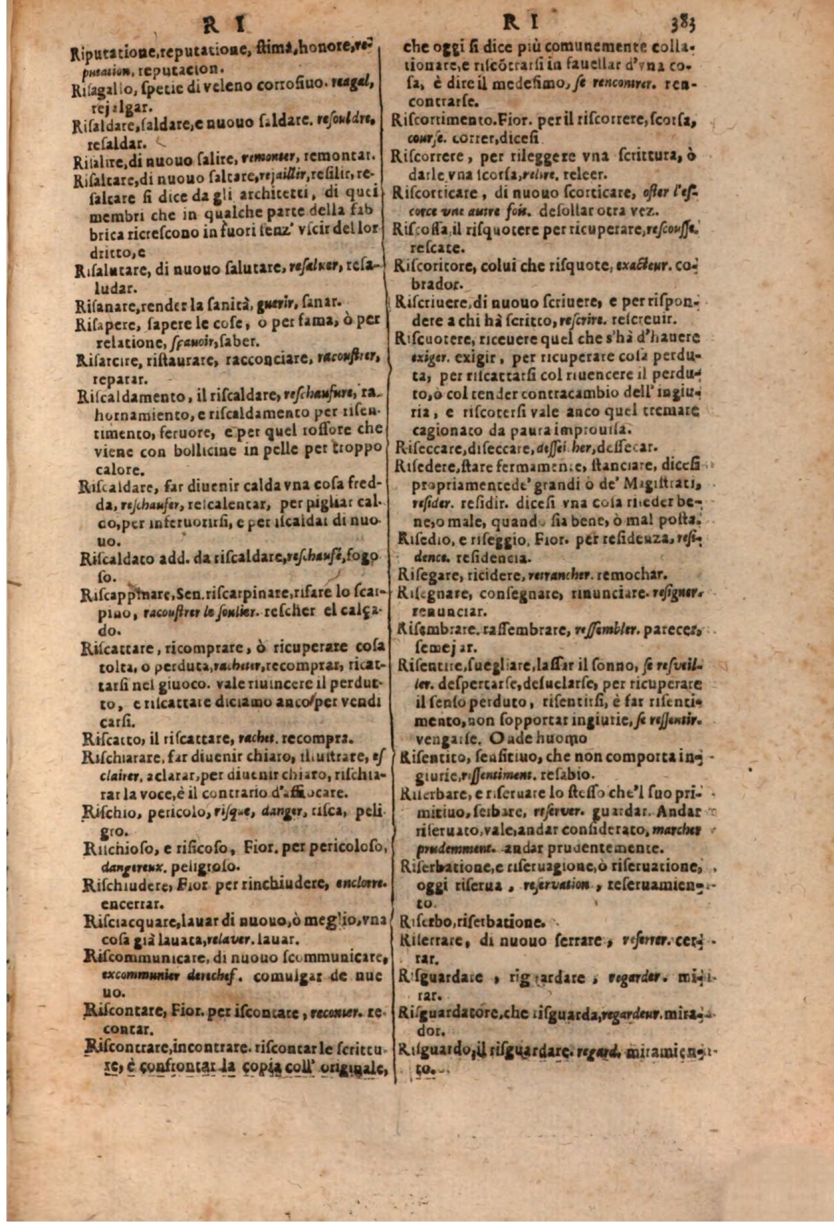 1637 - Jacques Crespin - Trésor des trois langues (Trois parties) - BSB Munich 1637 - Jacques Crespin - Trésor des trois langues (Trois parties) - BSB Munich