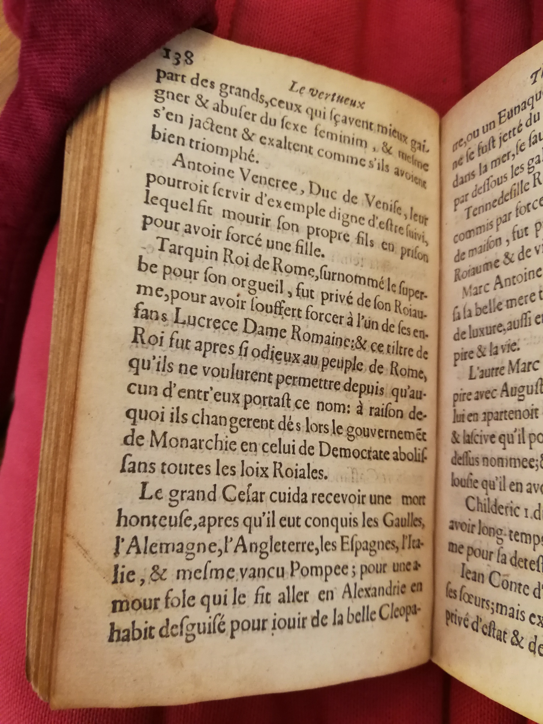1599 - Thomas Portau - Vertueux trésor - Bibliothèque Sainte-Geneviève