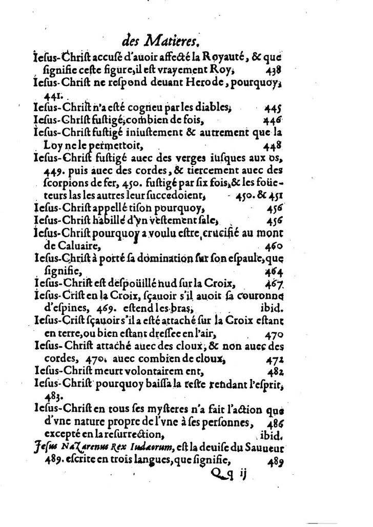 1607 - Nicolas Du Fossé - Trésor quadragésimal - T 02 - BM Lyon
