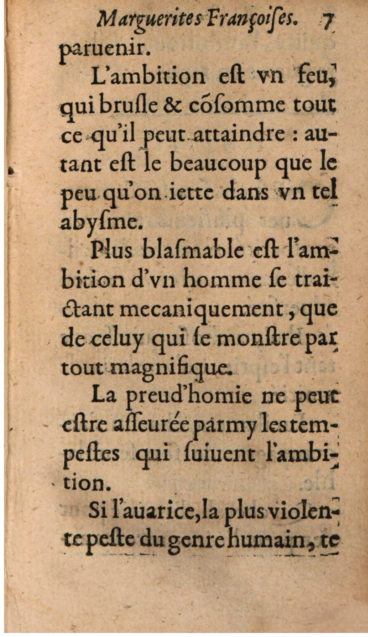 1611 - Théodore Reinsart - La Suitte des marguerites françoises, ou second thresor du bien dire - BSB Munich