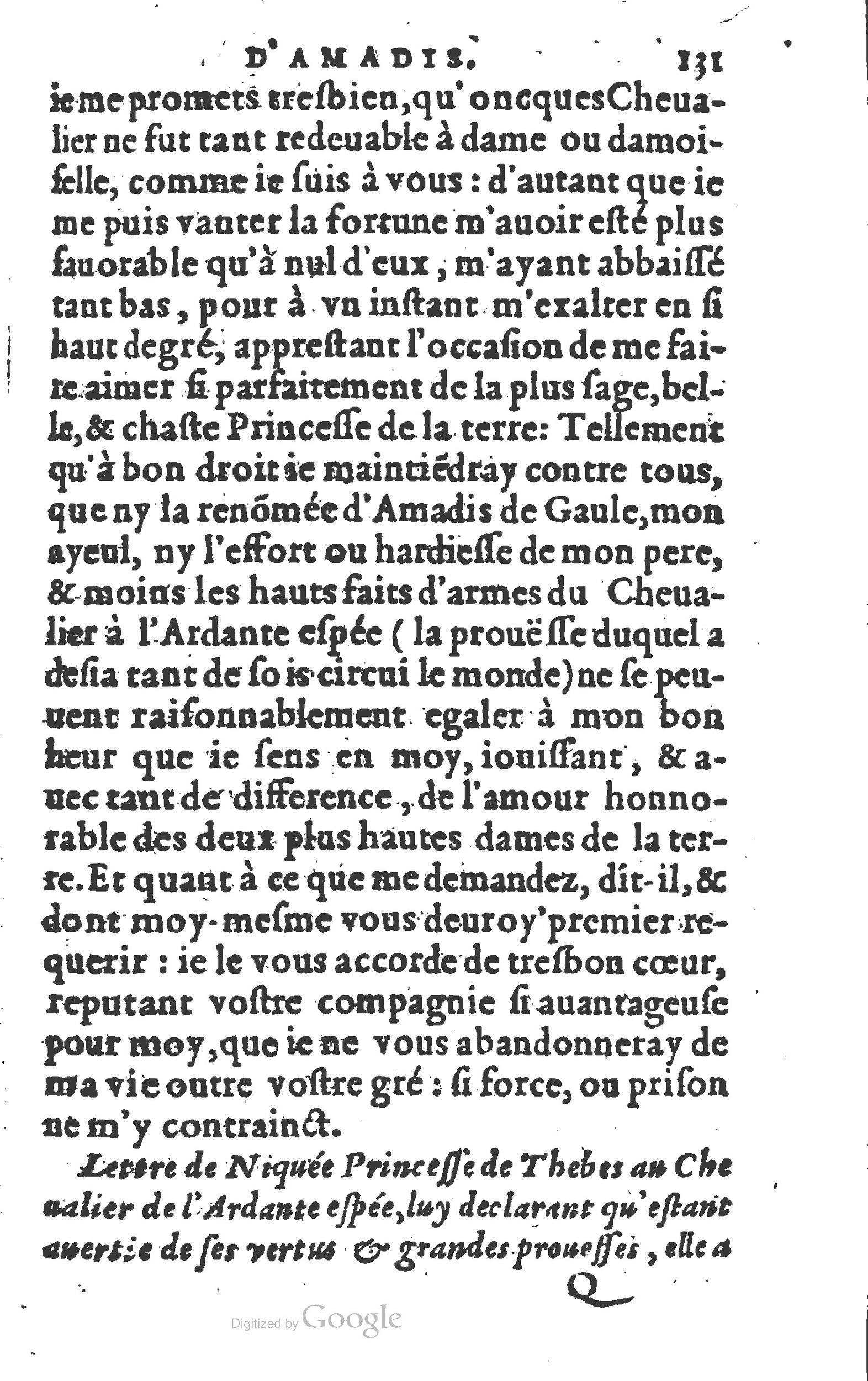 1567 - Robert Le Mangnier - Trésor des Amadis - British Library