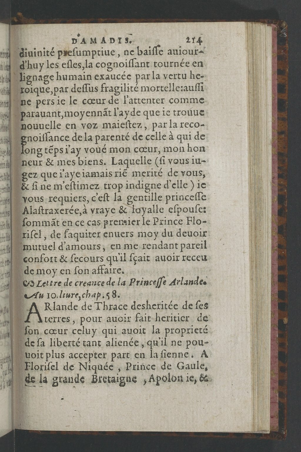 1564 - Vincent Norment et Jeanne Bruneau - Trésor des Amadis - BnF