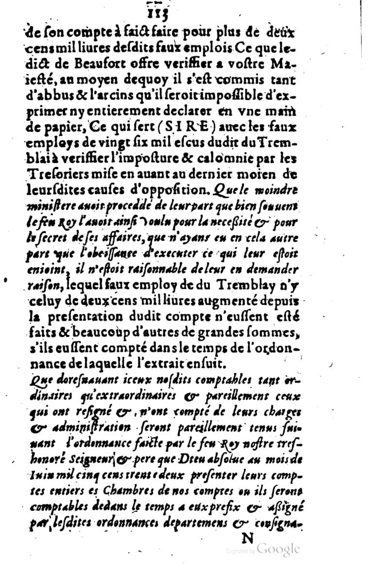 1615 - s.n. 2 - Trésor des trésors de France - BM Lyon