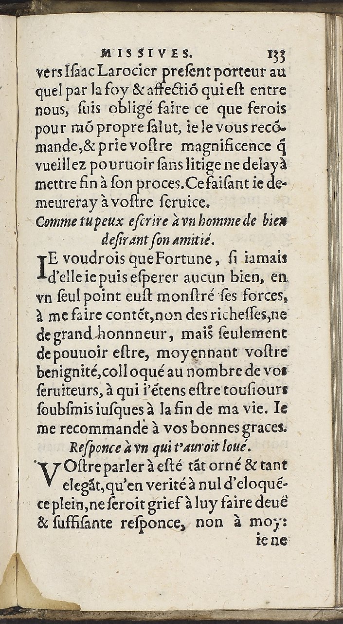 1597 - Jean Osmont - Trésor des secrétaires - Brno