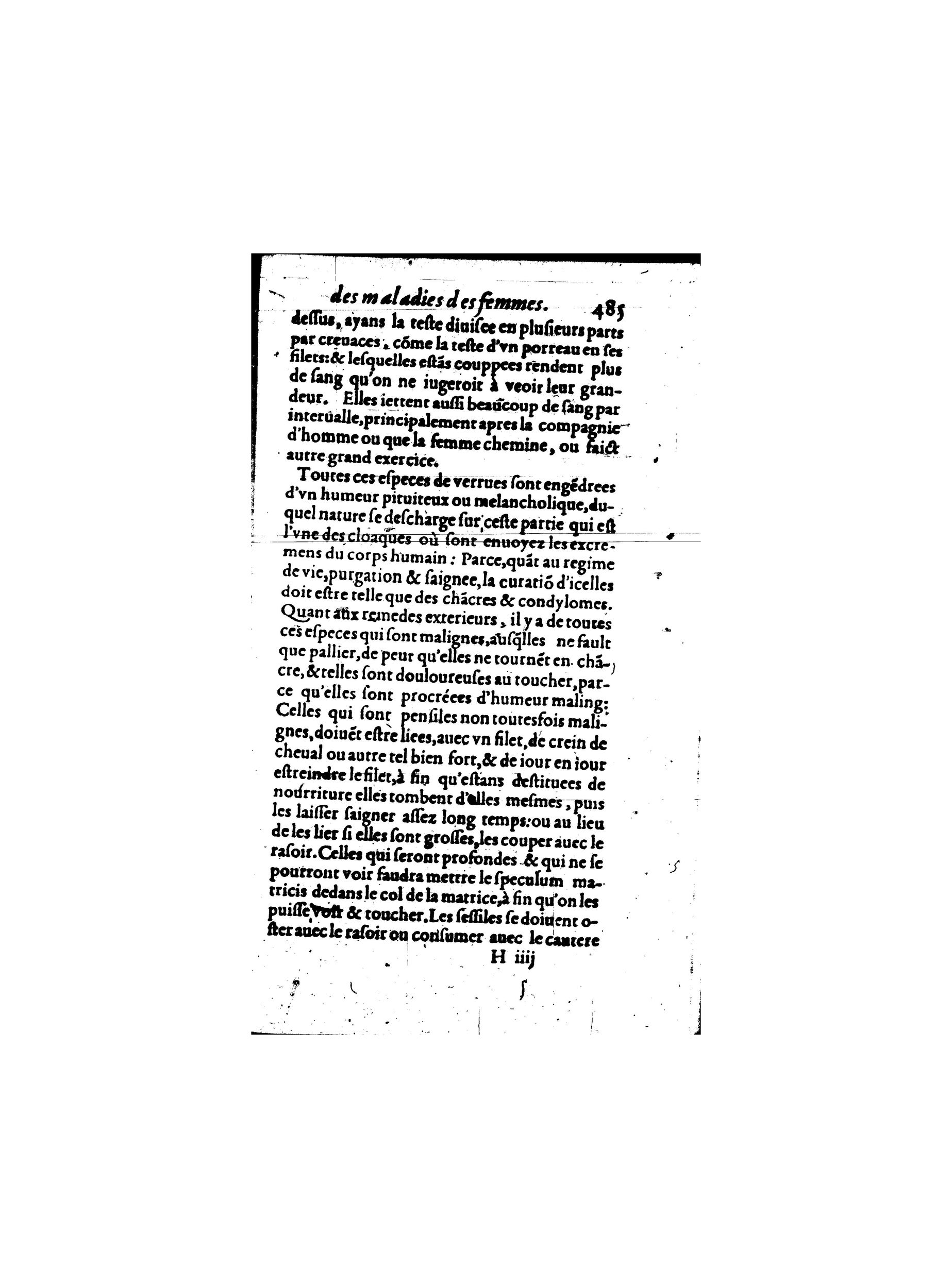 1587 - Jacques du Puis - Trésor des remèdes secrets pour les maladies des femmes - BnF