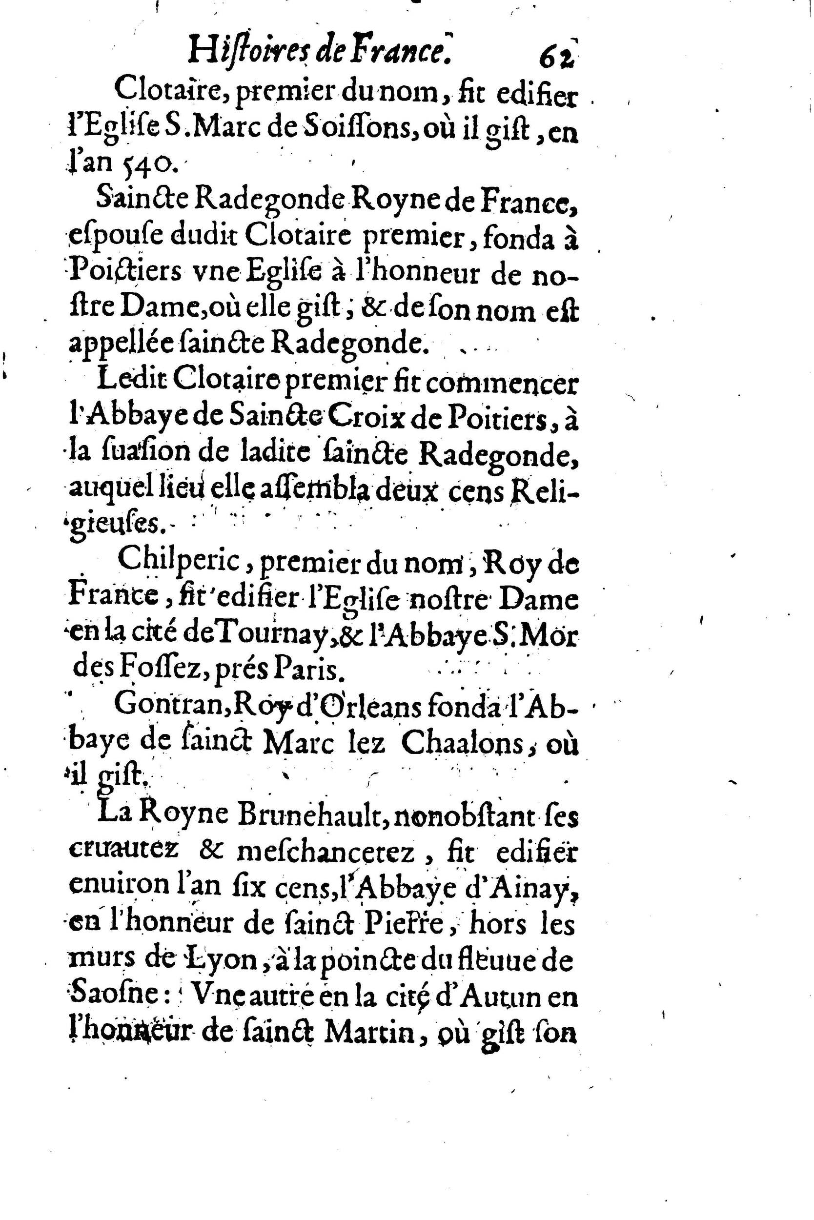 1633 - Jean Corrozet - Trésor des histoires de France - BM Lyon 1633 - Jean Corrozet - Trésor des histoires de France - BM Lyon