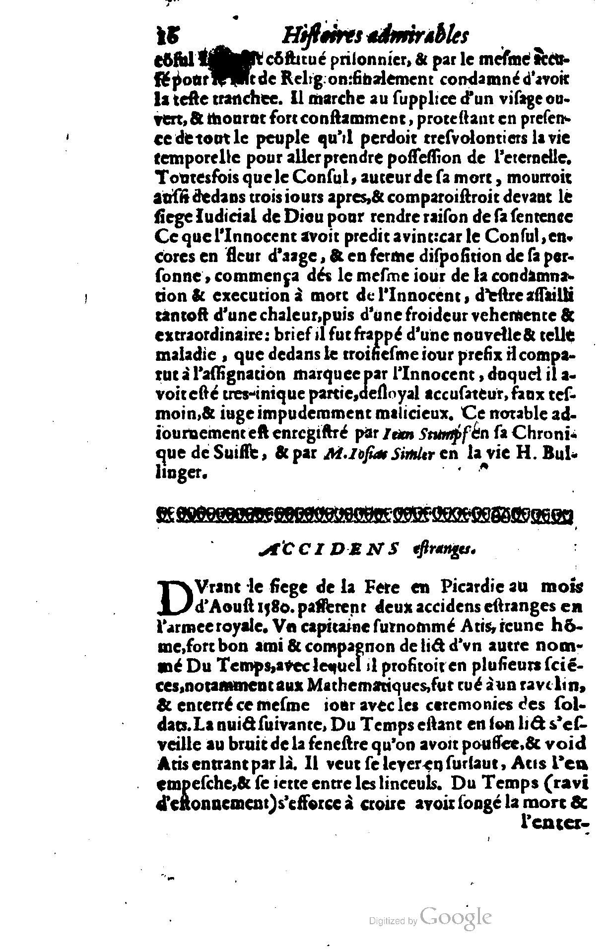 1628 - Jacques Crespin - Trésor d’histoires admirables et mémorables - BSB Munich 1628 - Jacques Crespin - Trésor d’histoires admirables et mémorables - BSB Munich