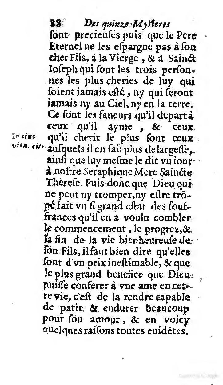 1646 - Jean Piot - Trésor inestimable de Saint-Joseph - BNC Rome