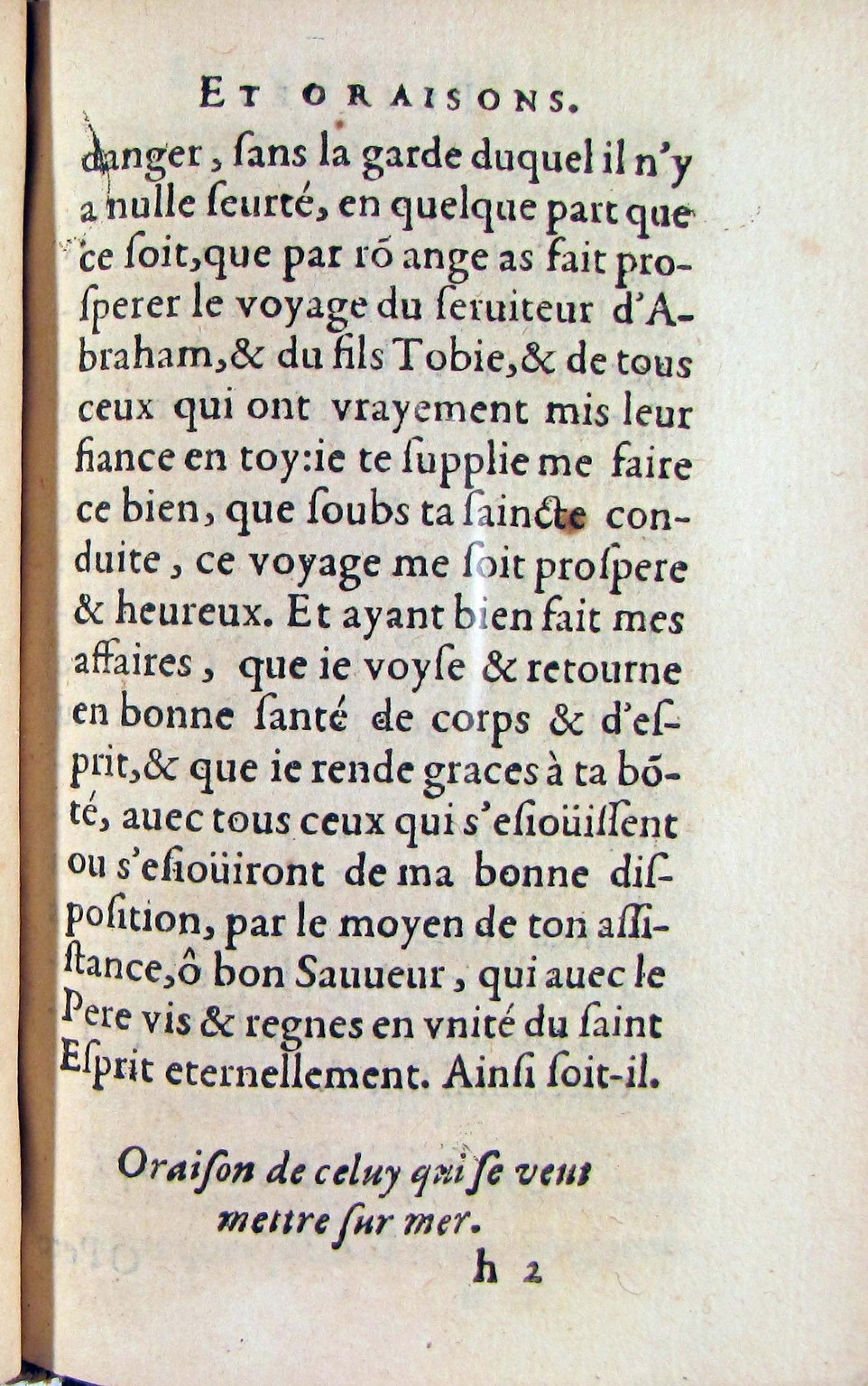 1572 - Antoine Certia - Trésor des prières, oraisons et instructions chrétiennes - Nîmes