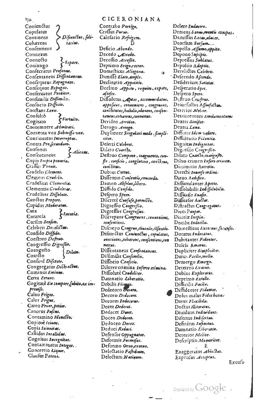 1585 - Simphorianum Beraud et Stephanum Michaëlem - Trésor des mots et traits français - Barcelone