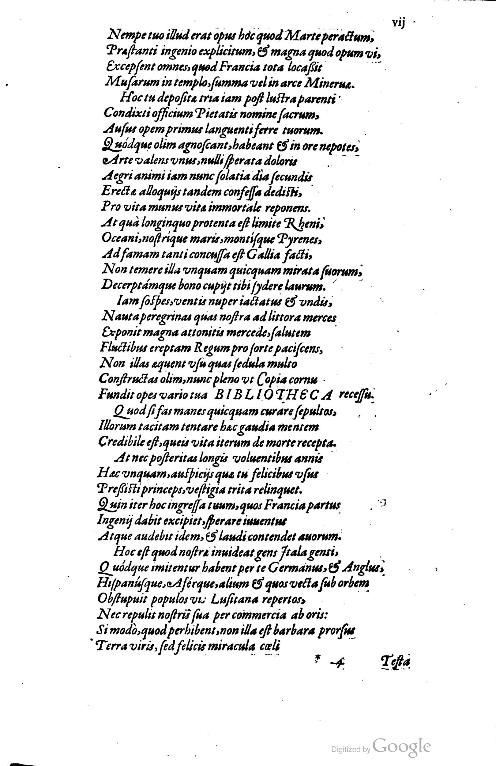 1585 - Barthélemy Honorat - Bibliothèques françaises - BSB Munich