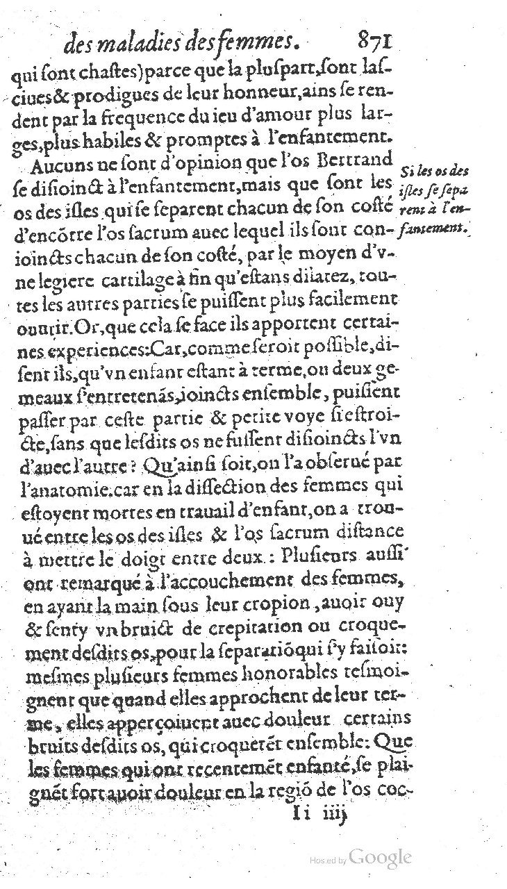 1585 - Jacques du Puis - Trésor des remèdes secrets pour les maladies des femmes - BnF