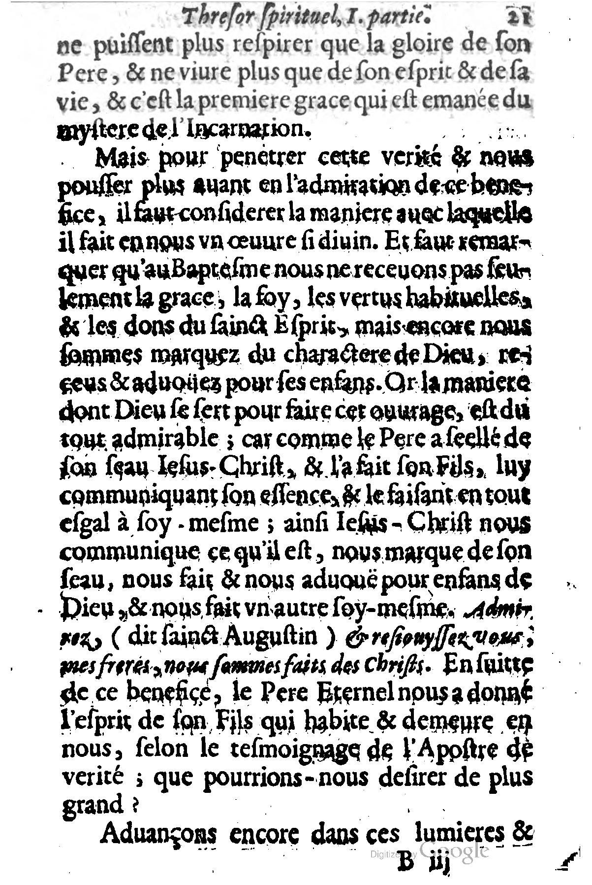 1635 - Sébastien Huré - Trésor spirituel contenant les obligations - BM Lyon