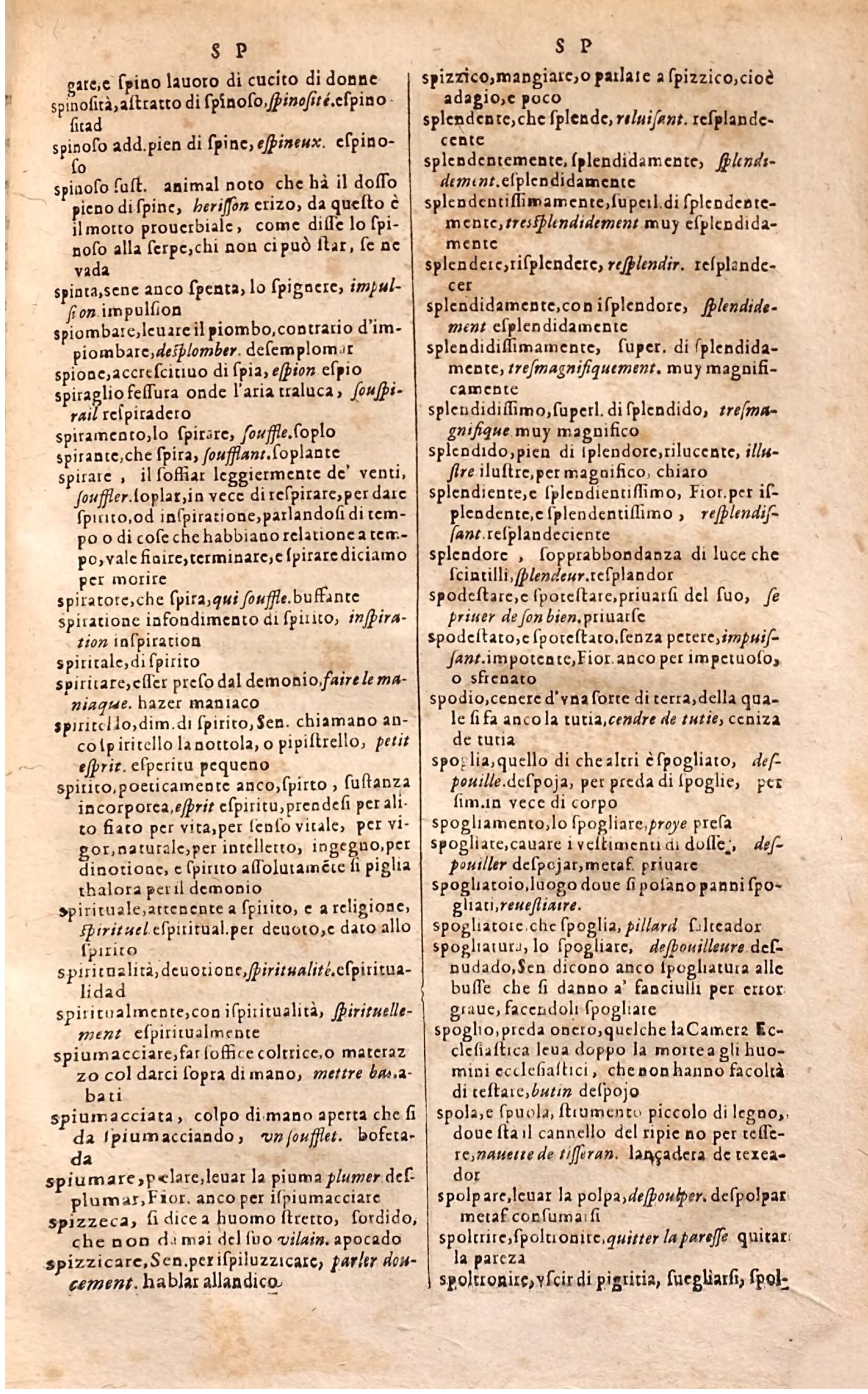 1627 - Jacques Crespin - Trésor des trois langues (Troisième partie) - Regensburg