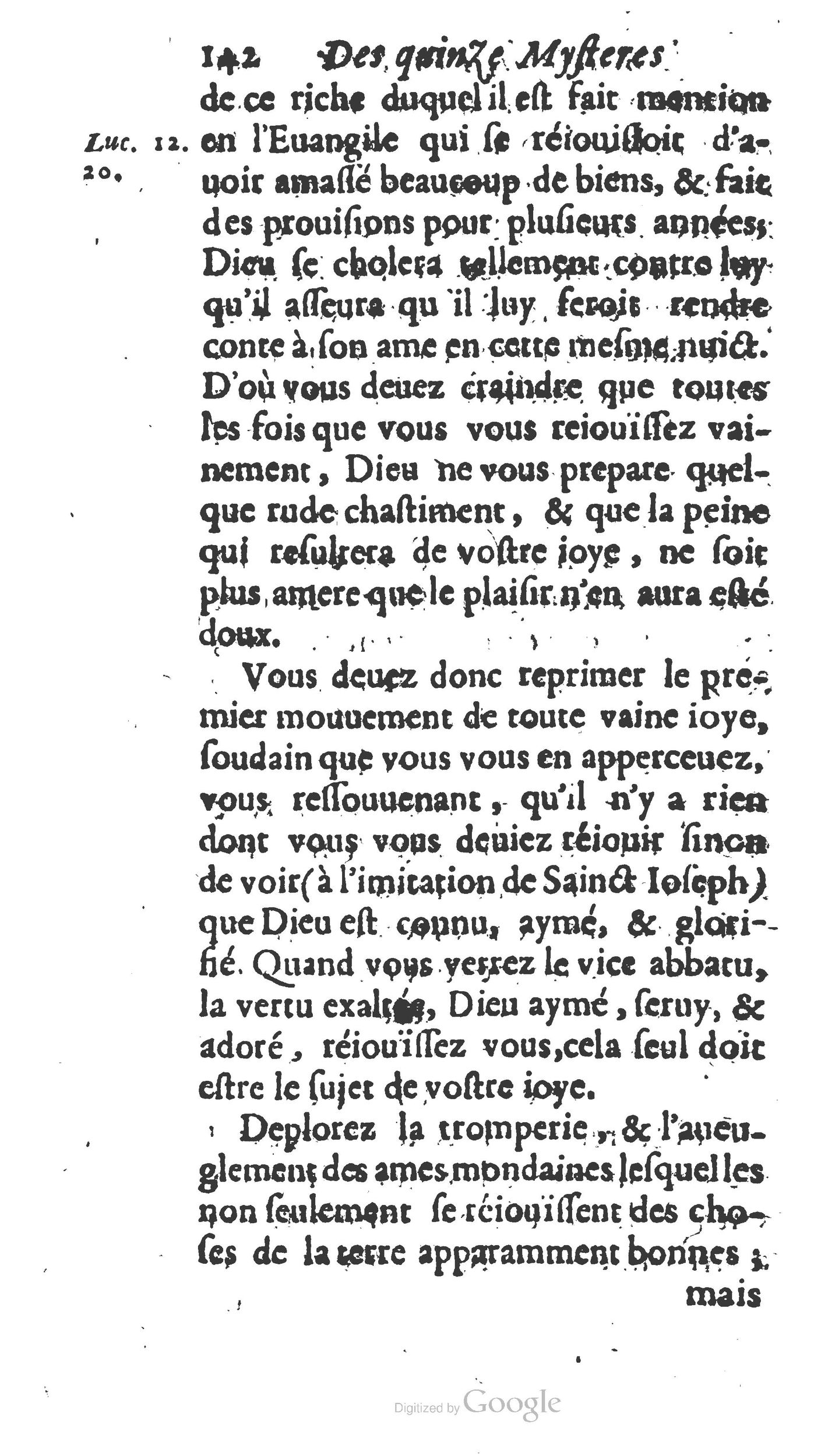1654 - Antoine Jullieron - Trésor inestimable de Saint-Joseph - BM Lyon