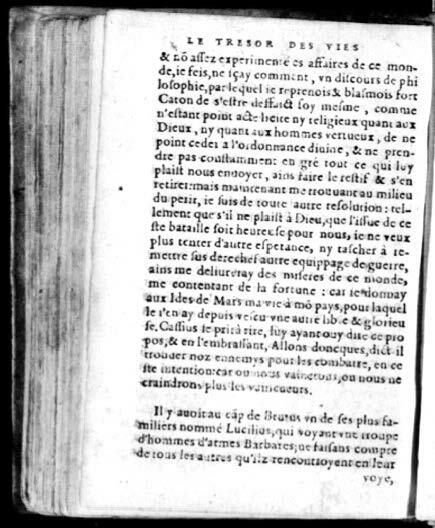 1574 - Benoît Rigaud - Trésor des vies de Plutarque - Avignon