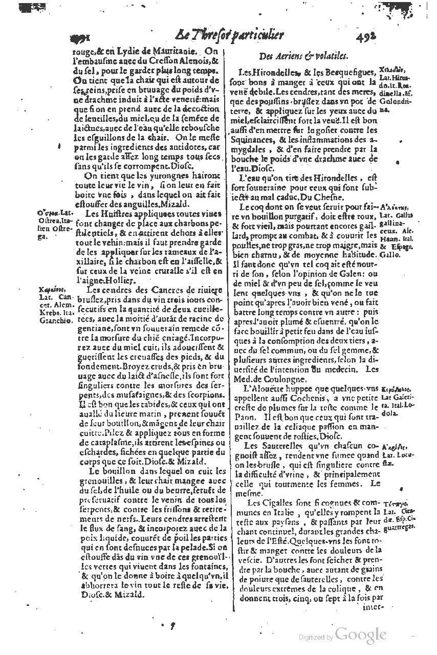 1616 - Étienne Gamonet - Grand trésor ou dispensaire - BSB Munich