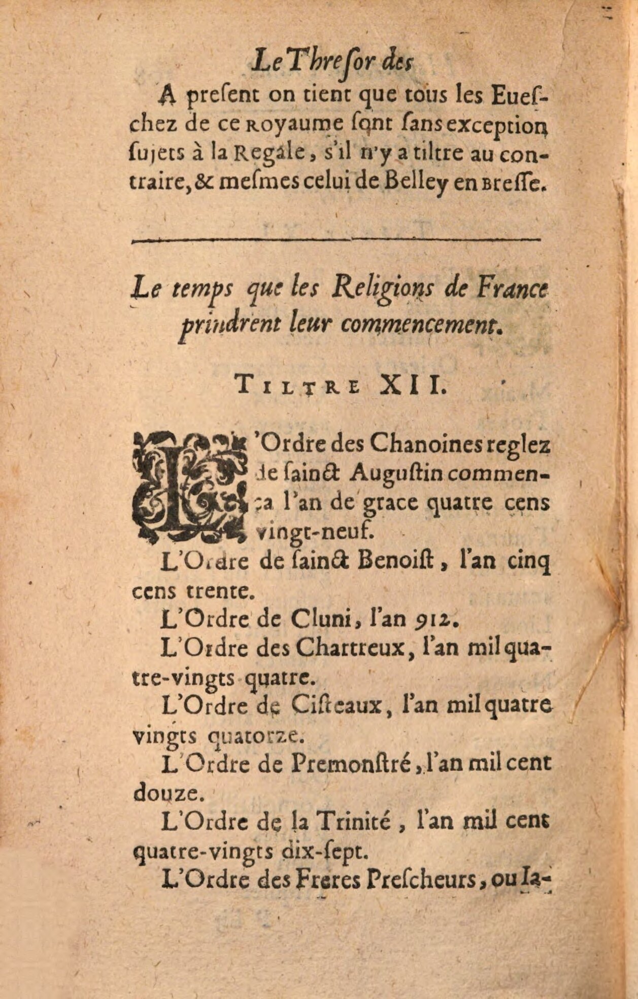 1639 - Jean Corrozet - Trésor des histoires de France - BSB Munich 1639 - Jean Corrozet - Trésor des histoires de France - BSB Munich