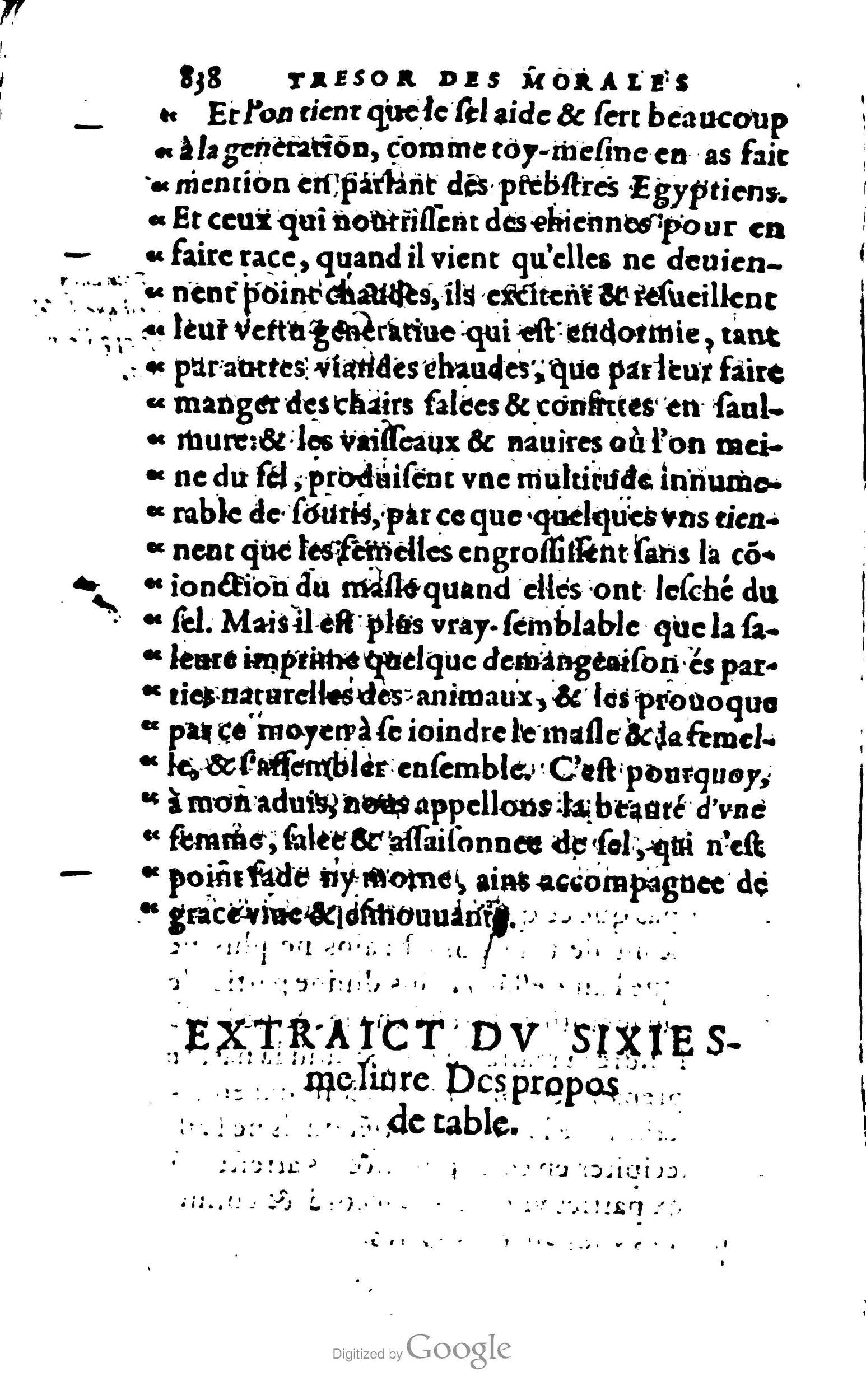 1578 - Jean Poupy - Trésor des morales de Plutarque - BSB Munich