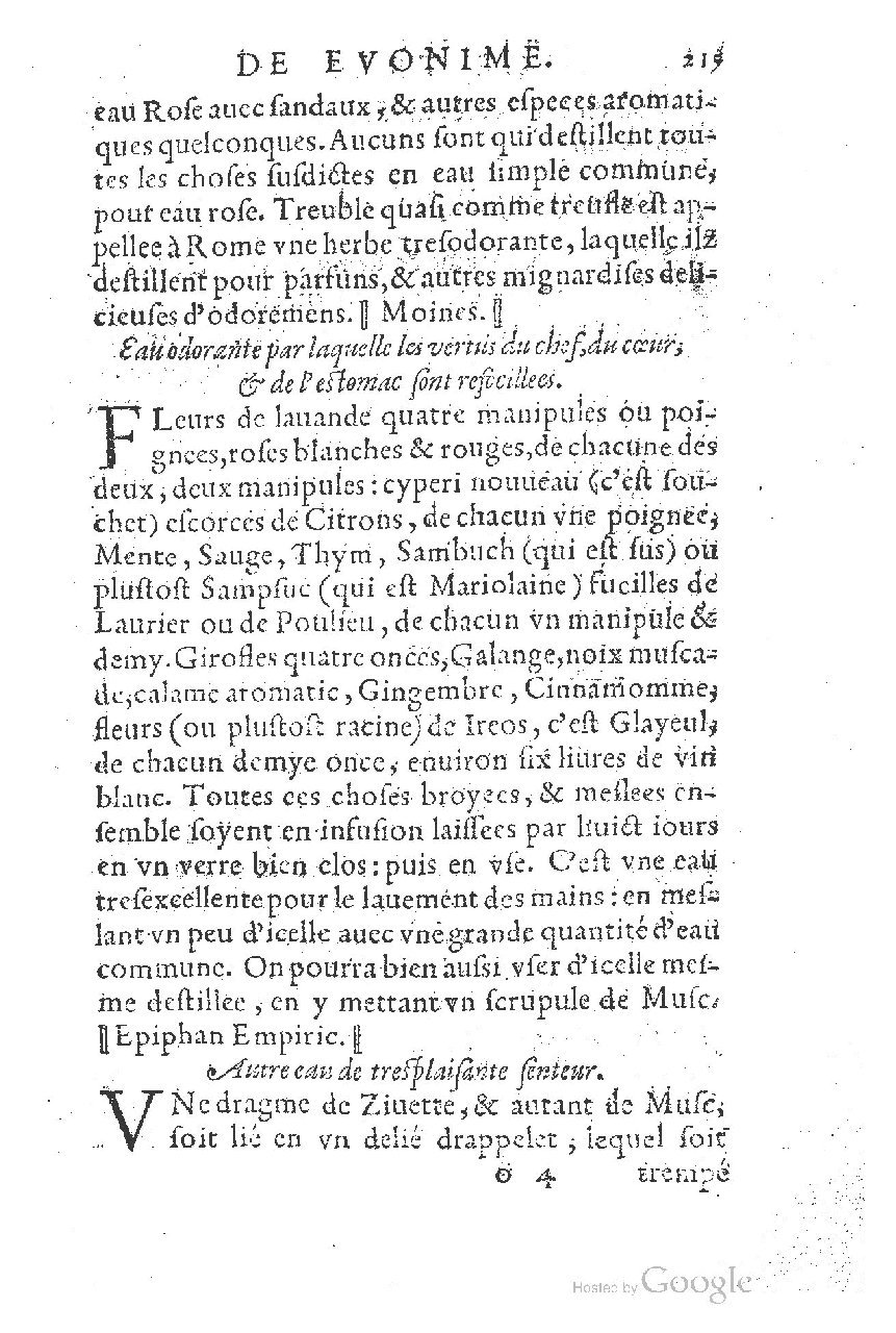 1557 - Antoine Vincent - Trésor d’Evonyme Philiatre - UC Madrid