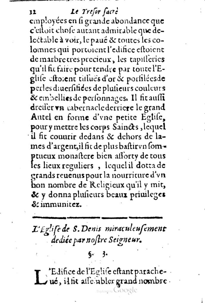 1636 - Jean Billaine - Trésor sacré ou inventaire des saintes reliques - British Library