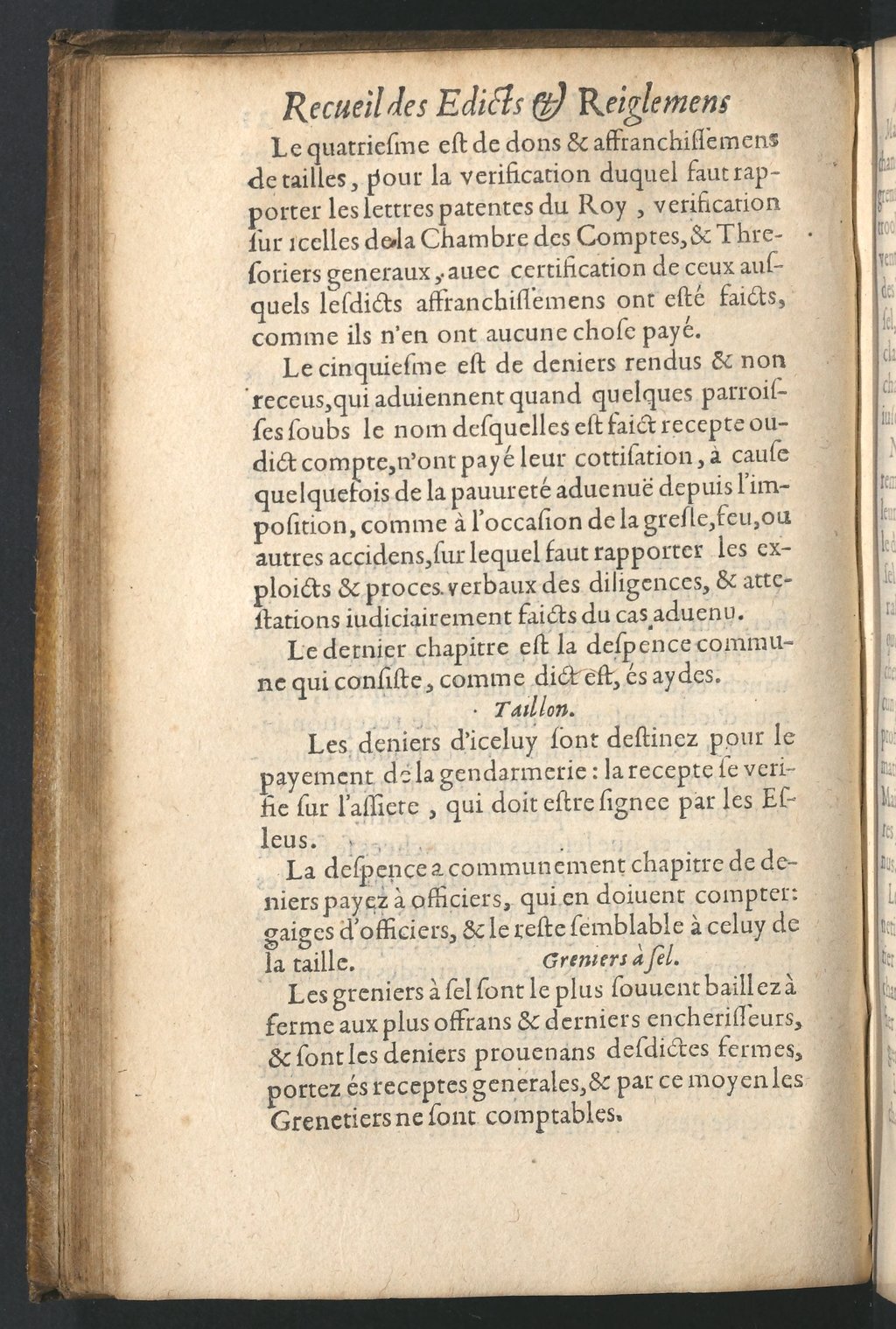 1599 - Claude de Monstr’oeil et Jean Richer - Trésor des instructions des finances - BnF