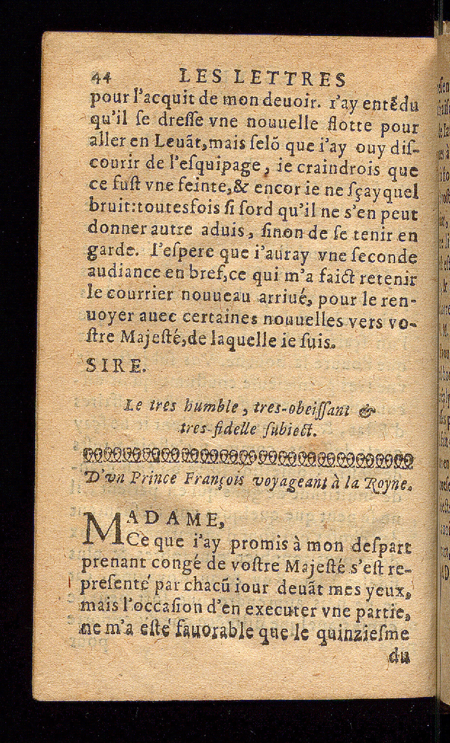 1614 - Barthélemy Vincent - Élite et Trésor des lettres missives - Bâle