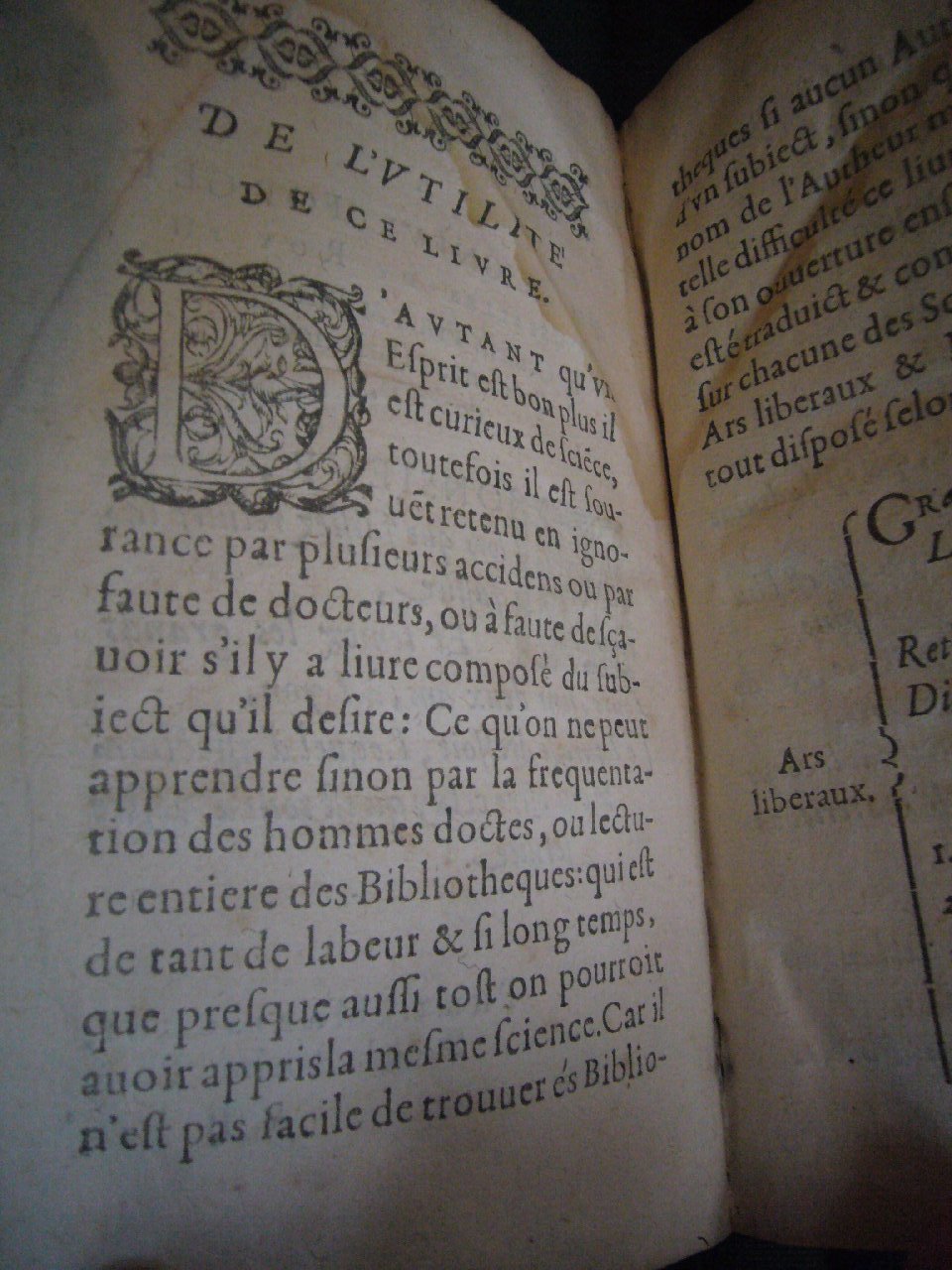 1602 - François Jacquin - Trésor des bons esprits français - BnF Arsenal