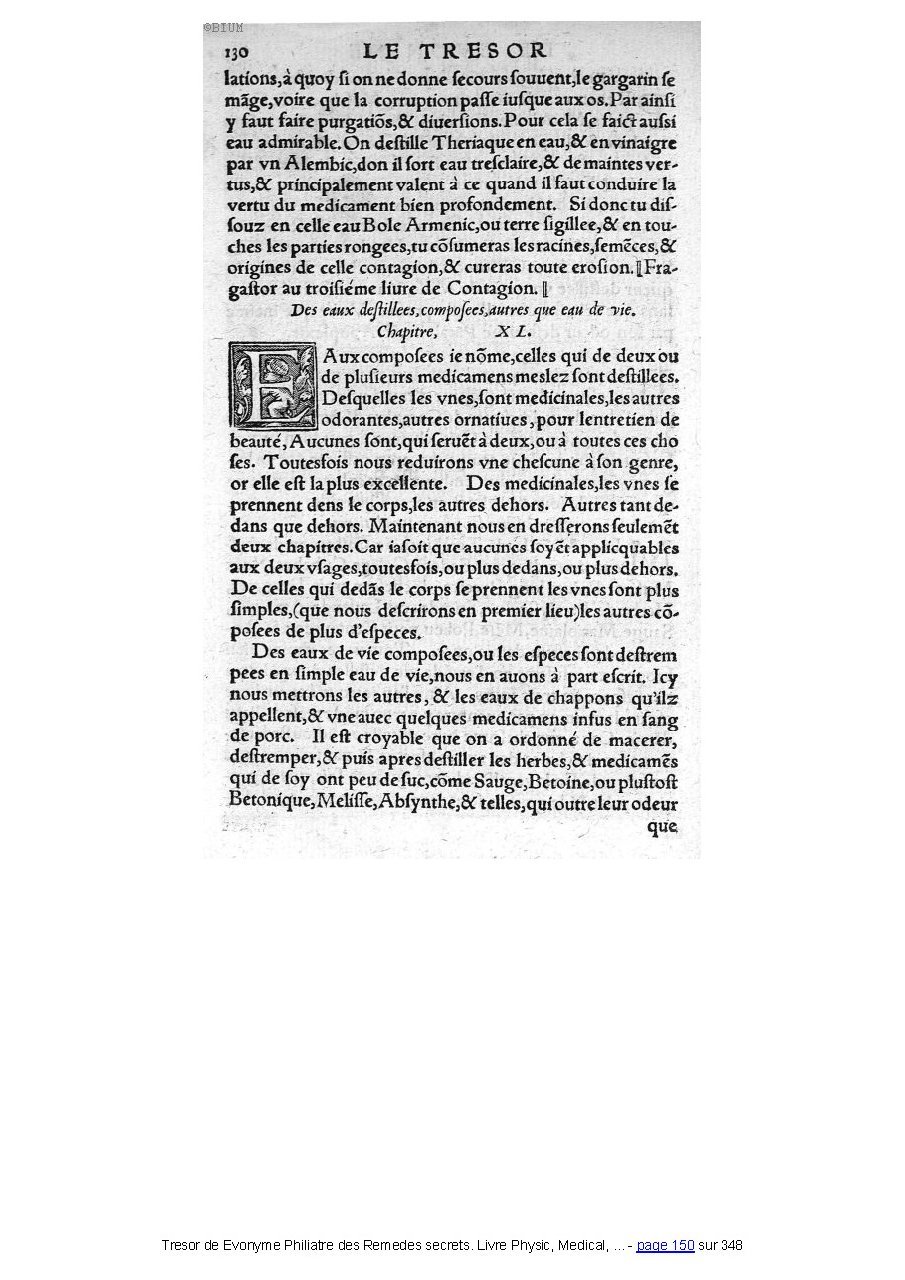 1555 - Balthazar Arnoullet - Trésor d’Évonyme Philiatre - Université Paris Cité