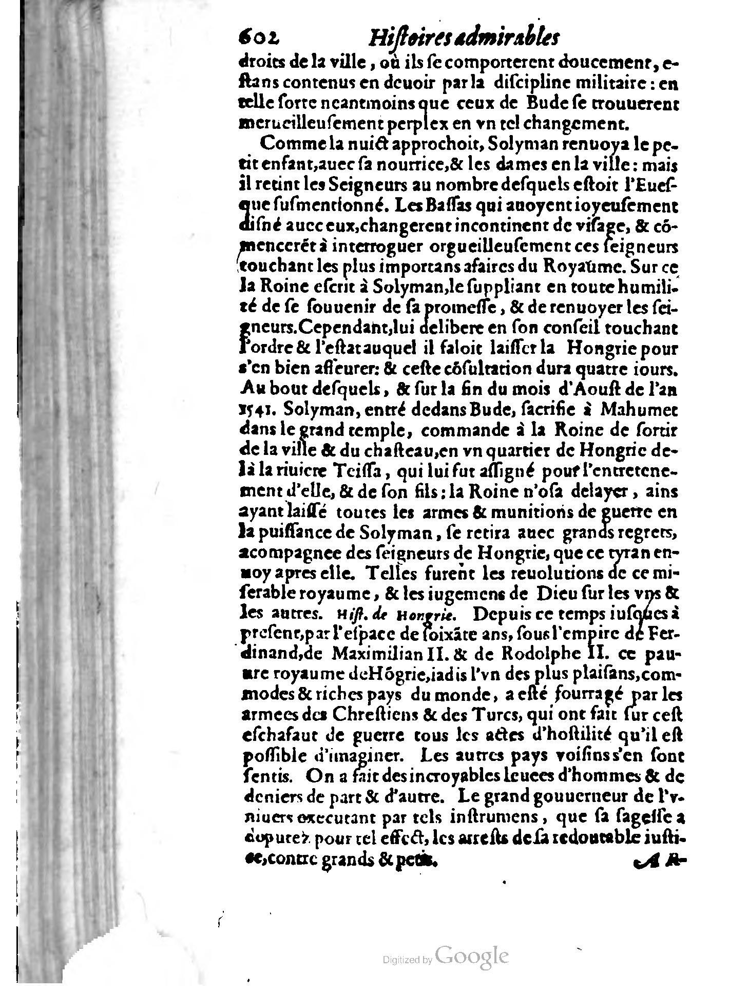 1620 - Samuel Crespin - Trésor d’histoires admirables et mémorables - BCU Lausanne